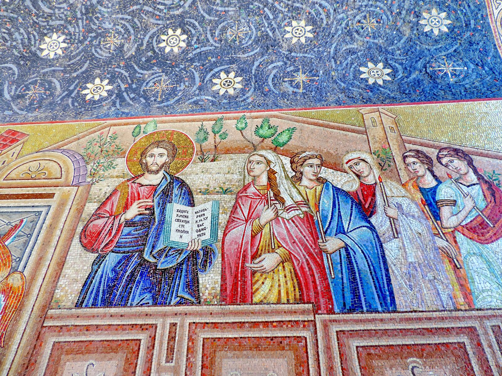 Nikon Coolpix P520 sample photo. Christianity, mosaic, religion, art photography