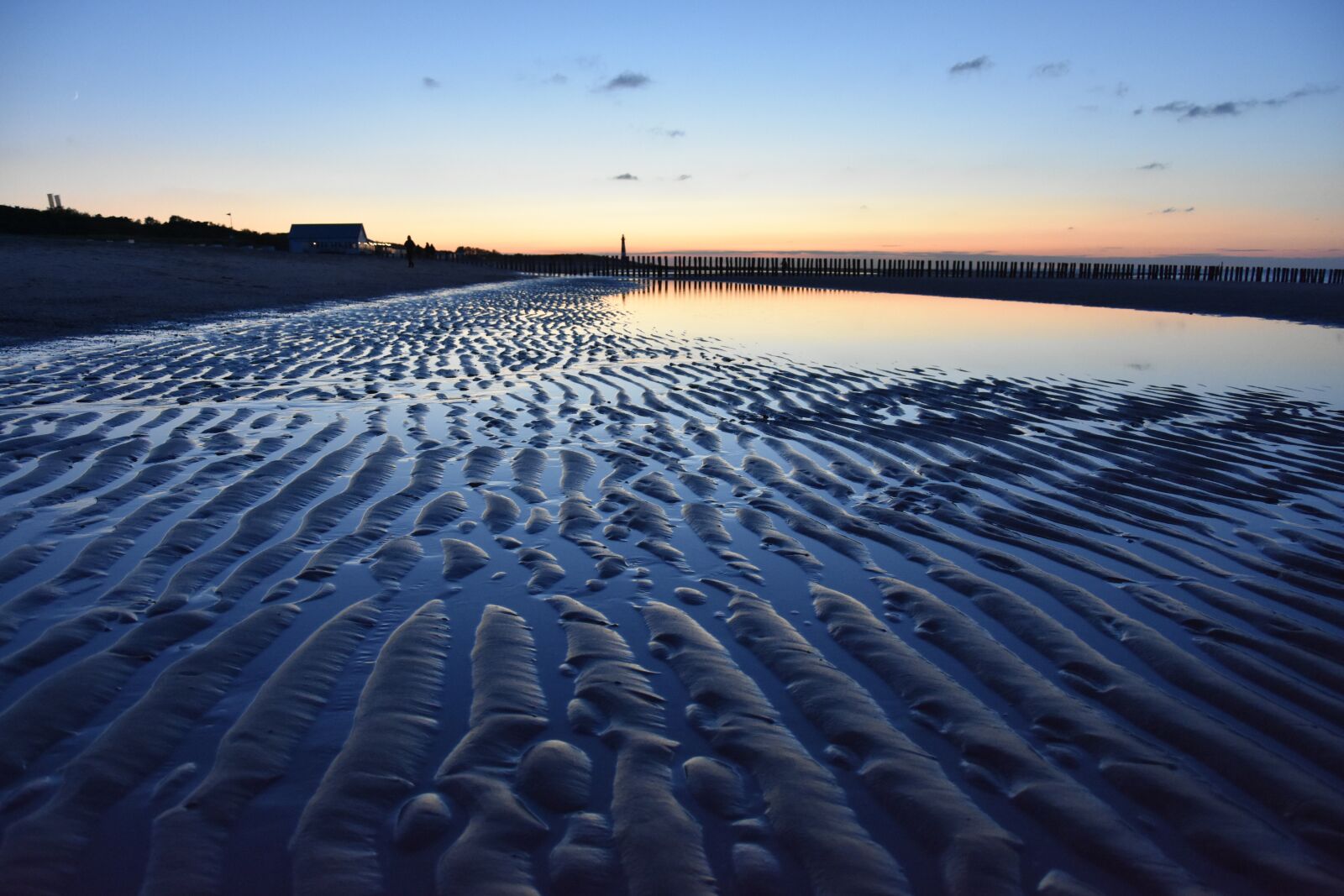 Nikon D3400 sample photo. Beach, sunset, north sea photography