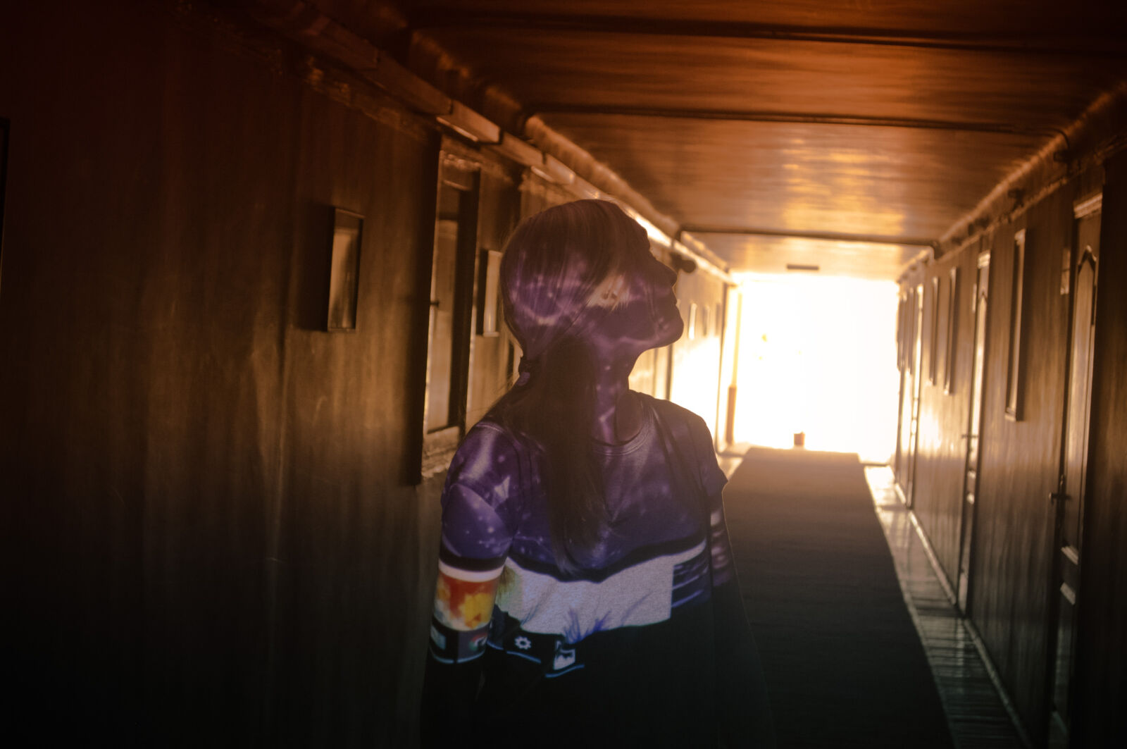 Nikon D5000 sample photo. Abstract, photo, girl, one photography