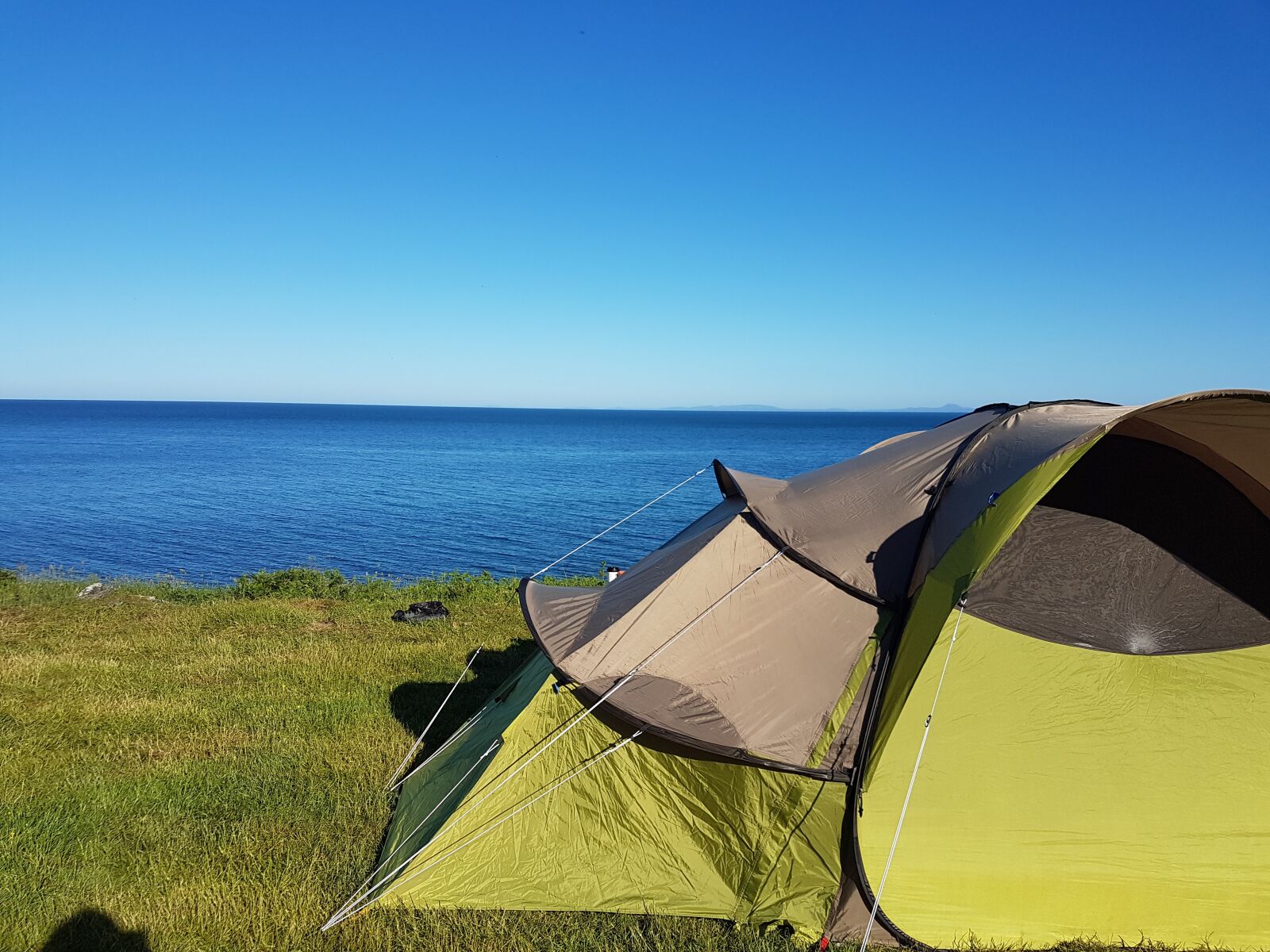 Samsung Galaxy S7 sample photo. Summer, camping, tent photography