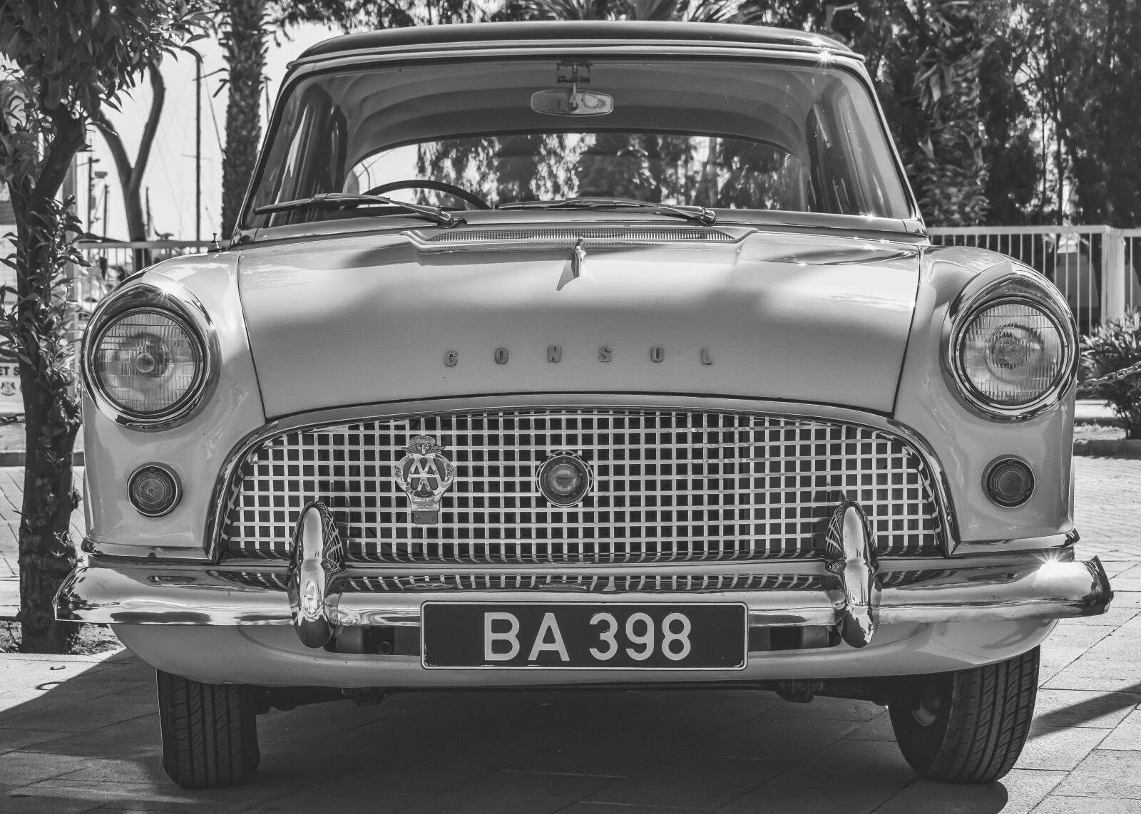 Nikon D3300 sample photo. Ford, consul, car photography