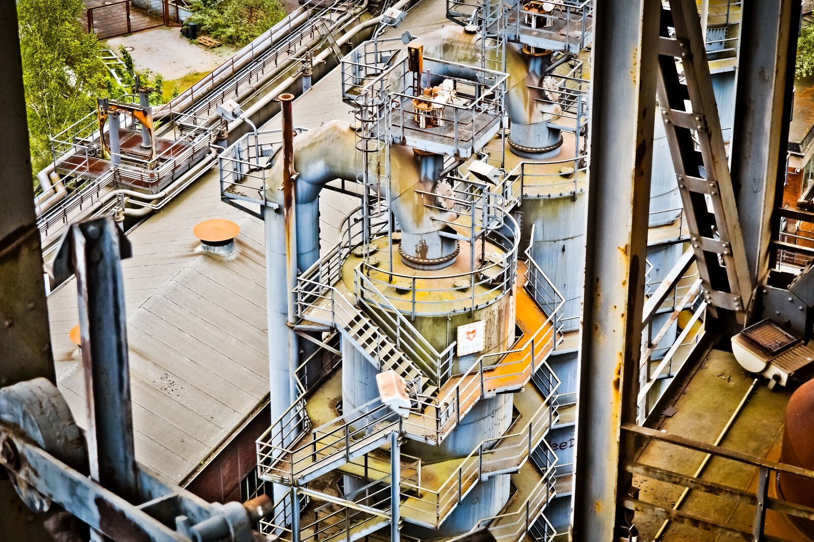 Olympus OM-D E-M10 sample photo. Architecture, steel mill, factory photography