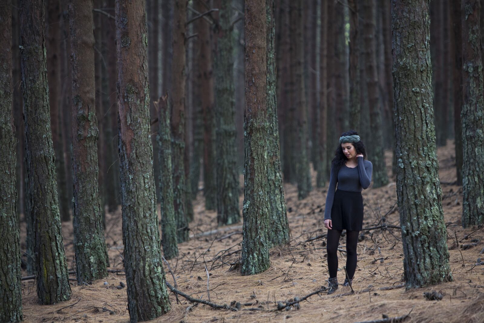 Canon EOS 5D + Canon EF 70-200mm F2.8L USM sample photo. Forest, model, outdoors photography