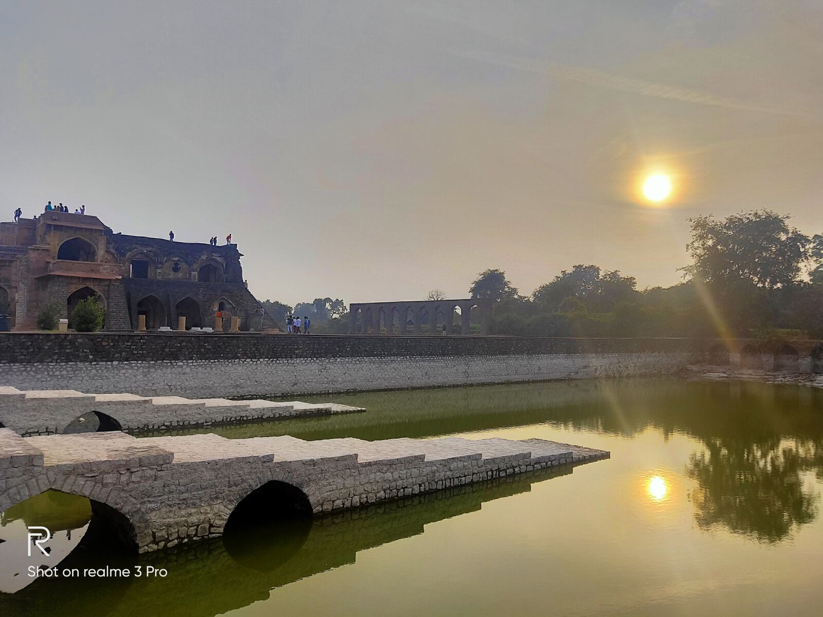 Realme 3 PRO sample photo. Sun, river, nature photography