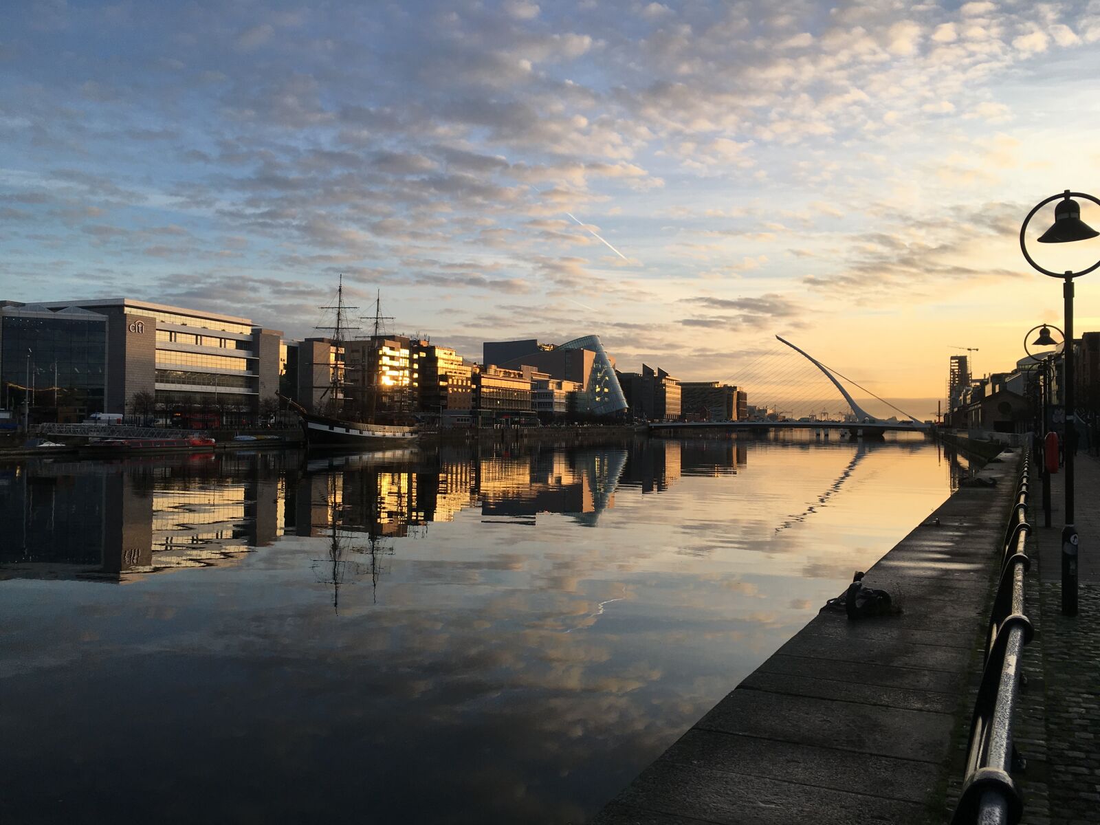 Apple iPhone 6s Plus sample photo. Dublin, landscape, river photography