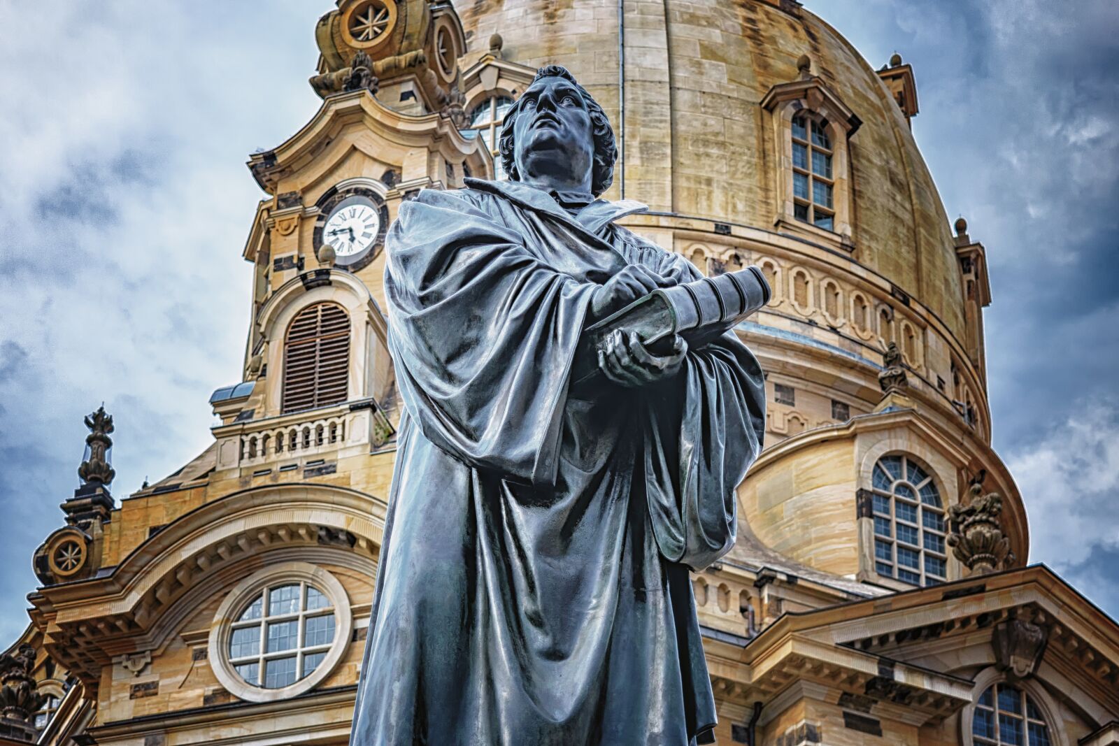 Nikon D3300 sample photo. Dresden, frauenkirche, martin luther photography