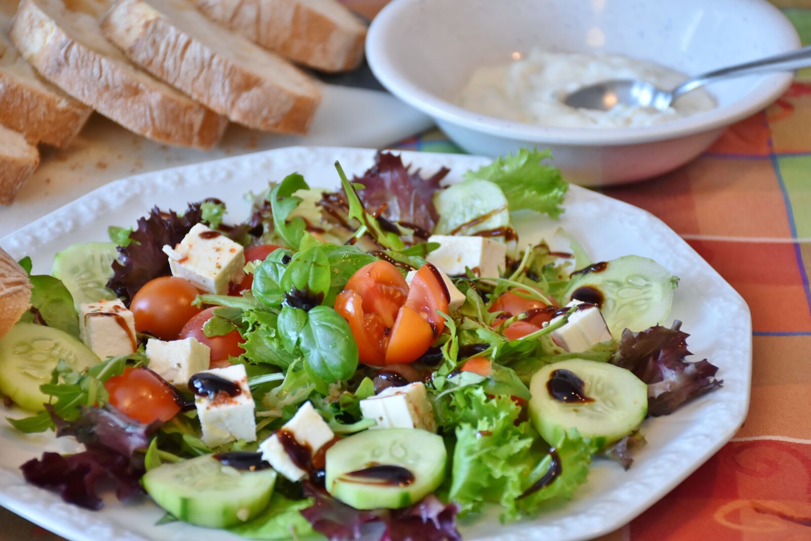 Nikon D7200 sample photo. Salad, salad plate, mixed photography