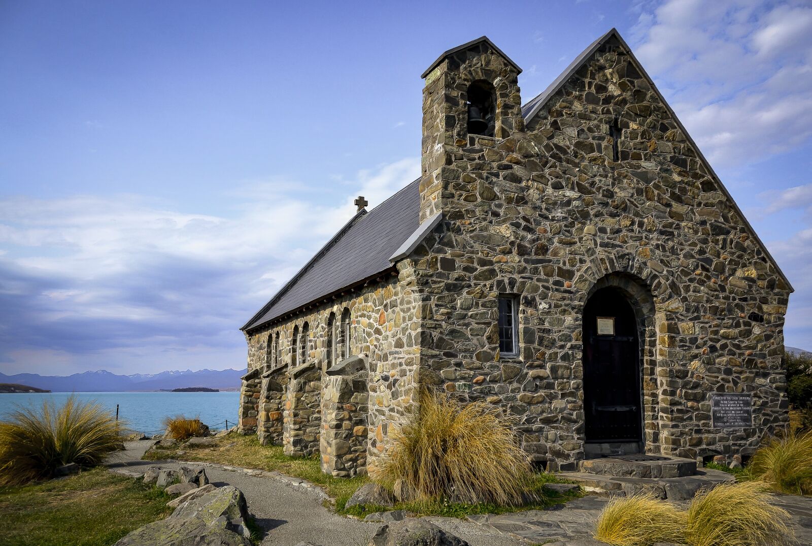 Nikon D3100 sample photo. New zealand, church, building photography