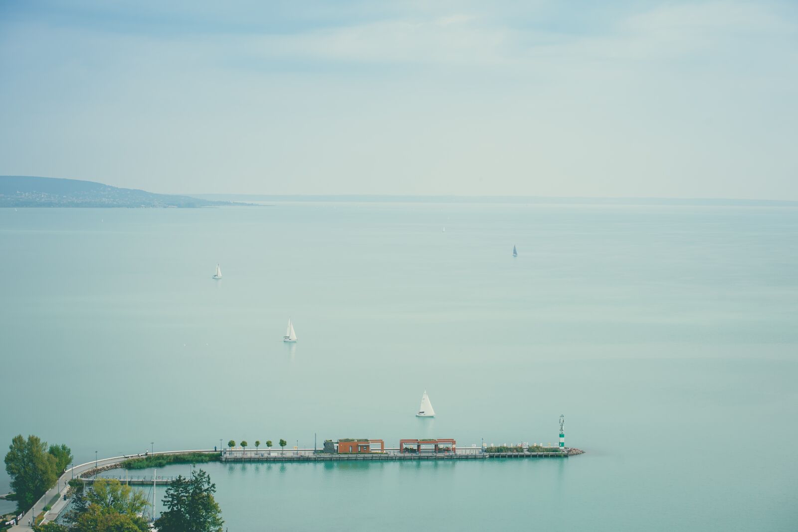 Nikon D750 sample photo. Lake balaton, tihany, port photography