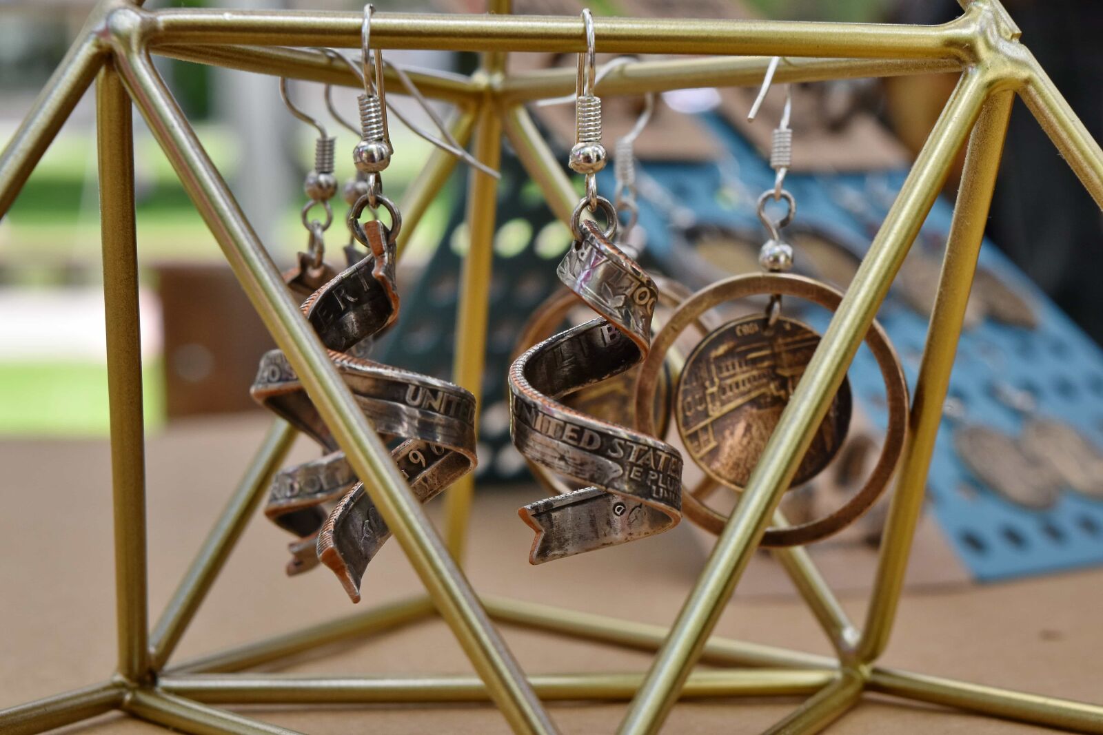 Nikon D5500 sample photo. Copper, handmade, jewelry, metal photography