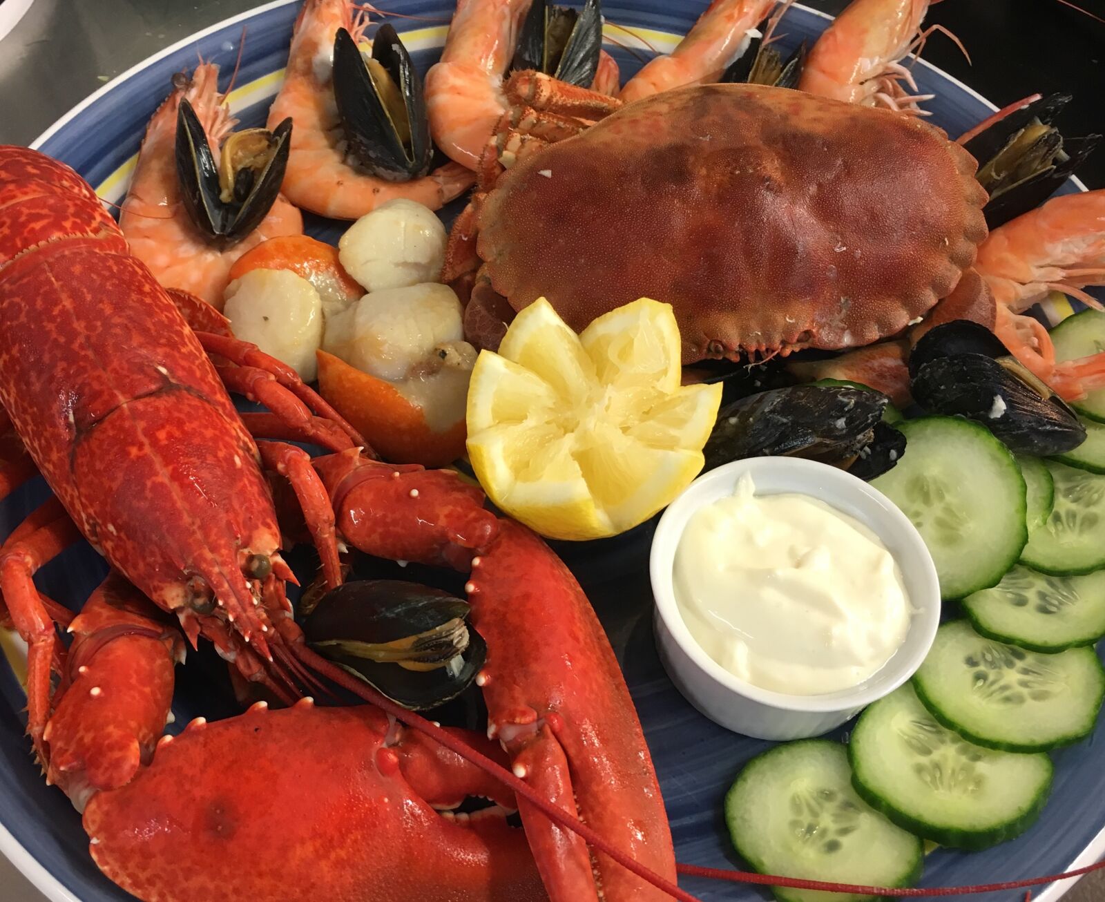 Apple iPhone 6s sample photo. Seafood, lobster, crab photography