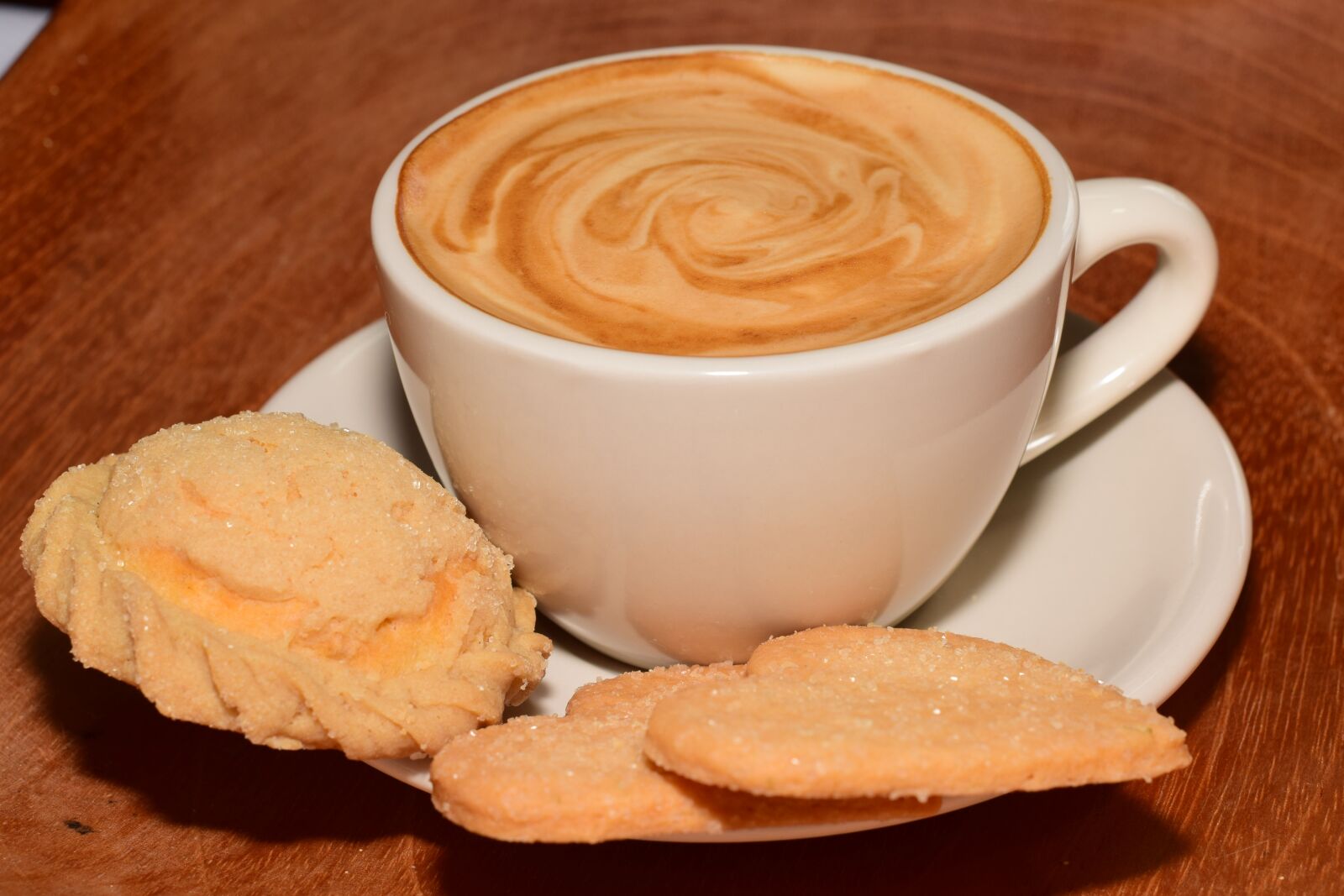 Nikon D3300 sample photo. Coffee, bread, cup photography