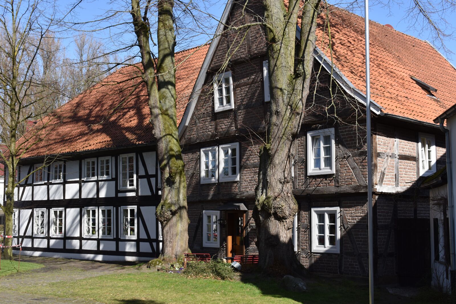 Nikon D3400 sample photo. History, kirchplatz, truss photography