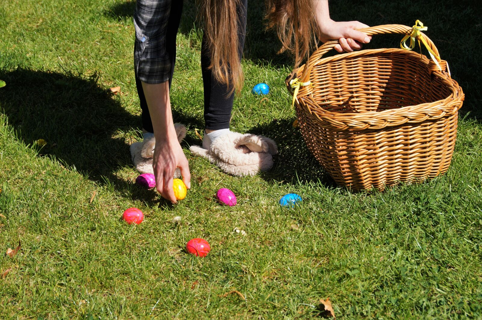 Sony SLT-A58 sample photo. Easter, search, eggs photography