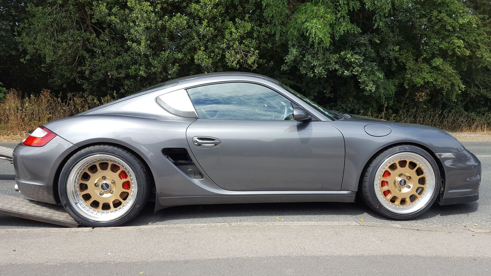 Samsung Galaxy S6 sample photo. Porsche, cayman, grey photography