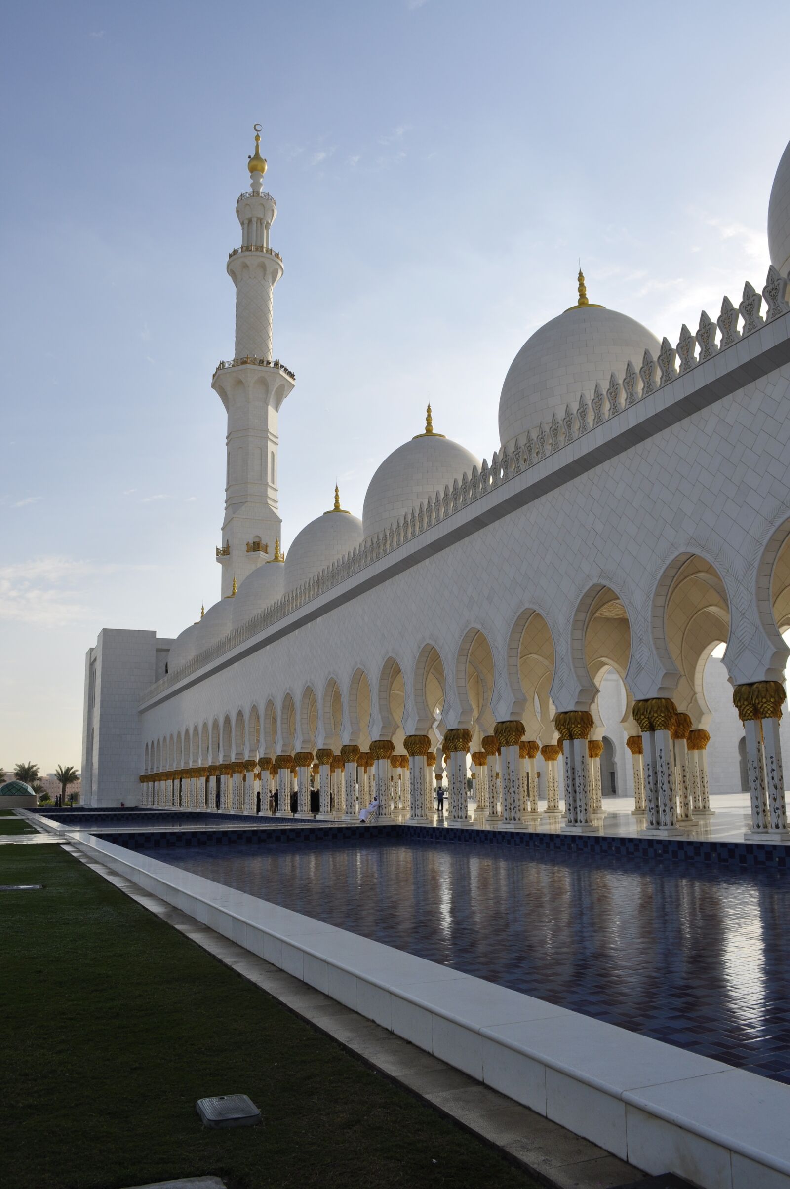 Nikon D5000 sample photo. Abu dhabi, grand mosque photography