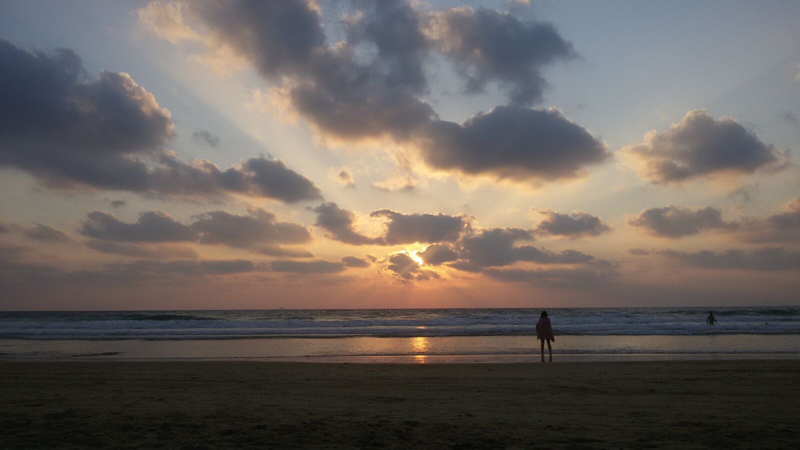 Samsung Galaxy S3 Neo sample photo. Sea, sunset, evening photography