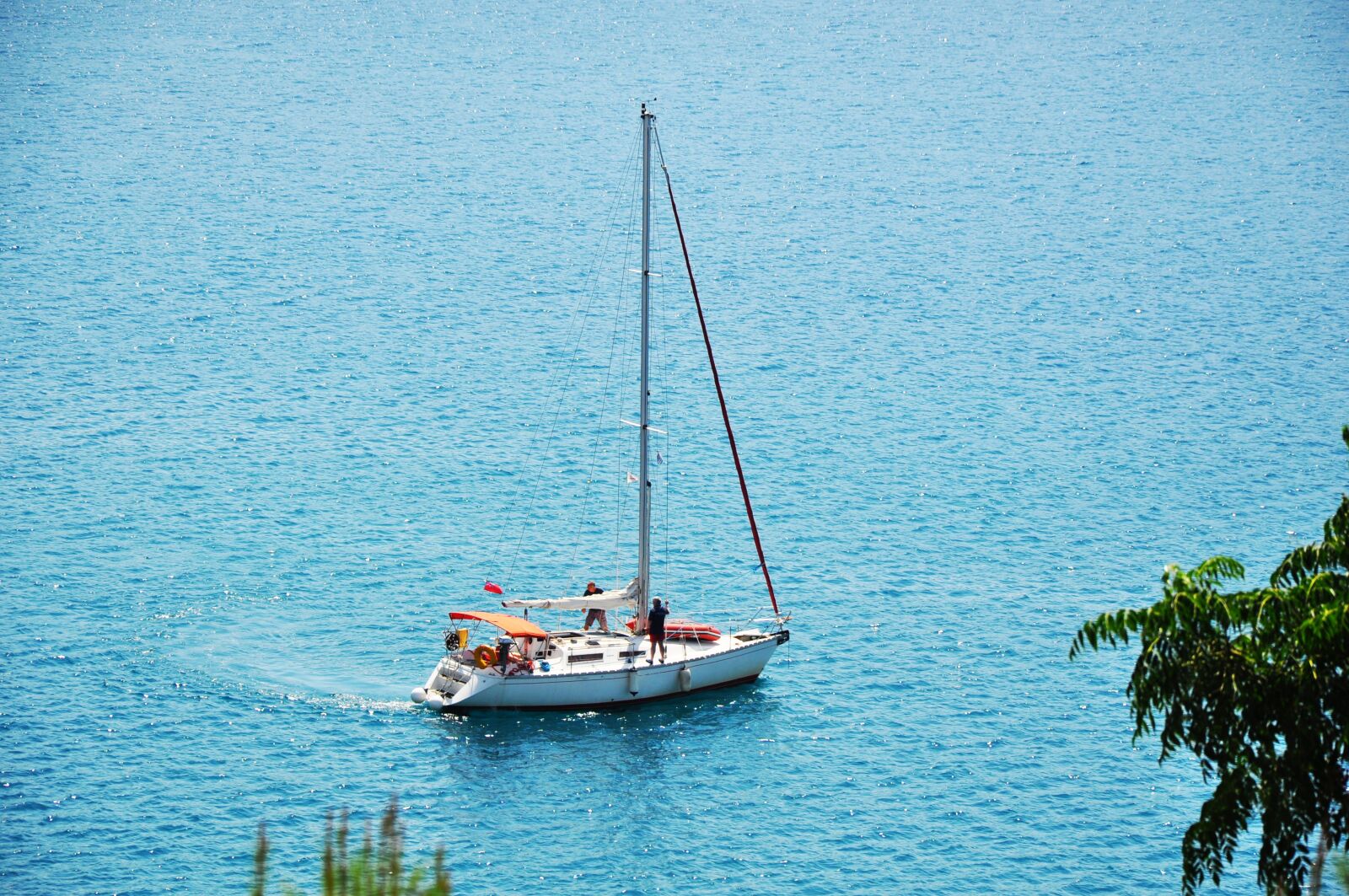 Nikon D5000 sample photo. Greece, skiathos, boat photography