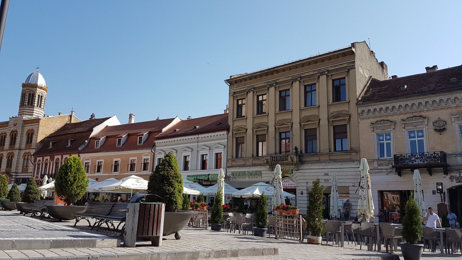 Samsung Galaxy S7 Edge sample photo. Brasov, imagine, ansamblu photography