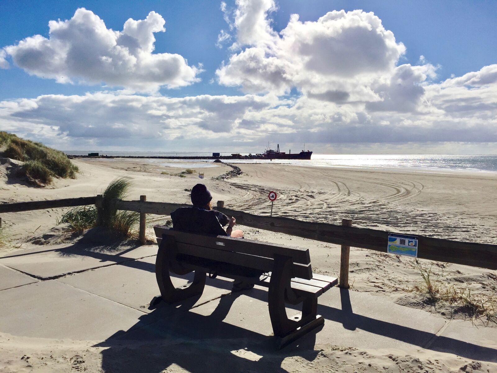 Apple iPhone 6 sample photo. Sky, clouds, ameland photography