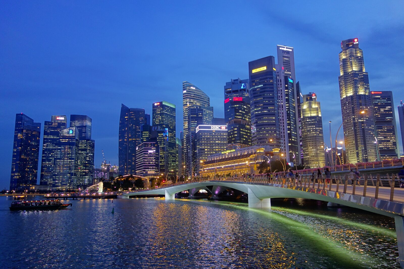 Sony Cyber-shot DSC-RX100 sample photo. Singapore, bridge, river photography