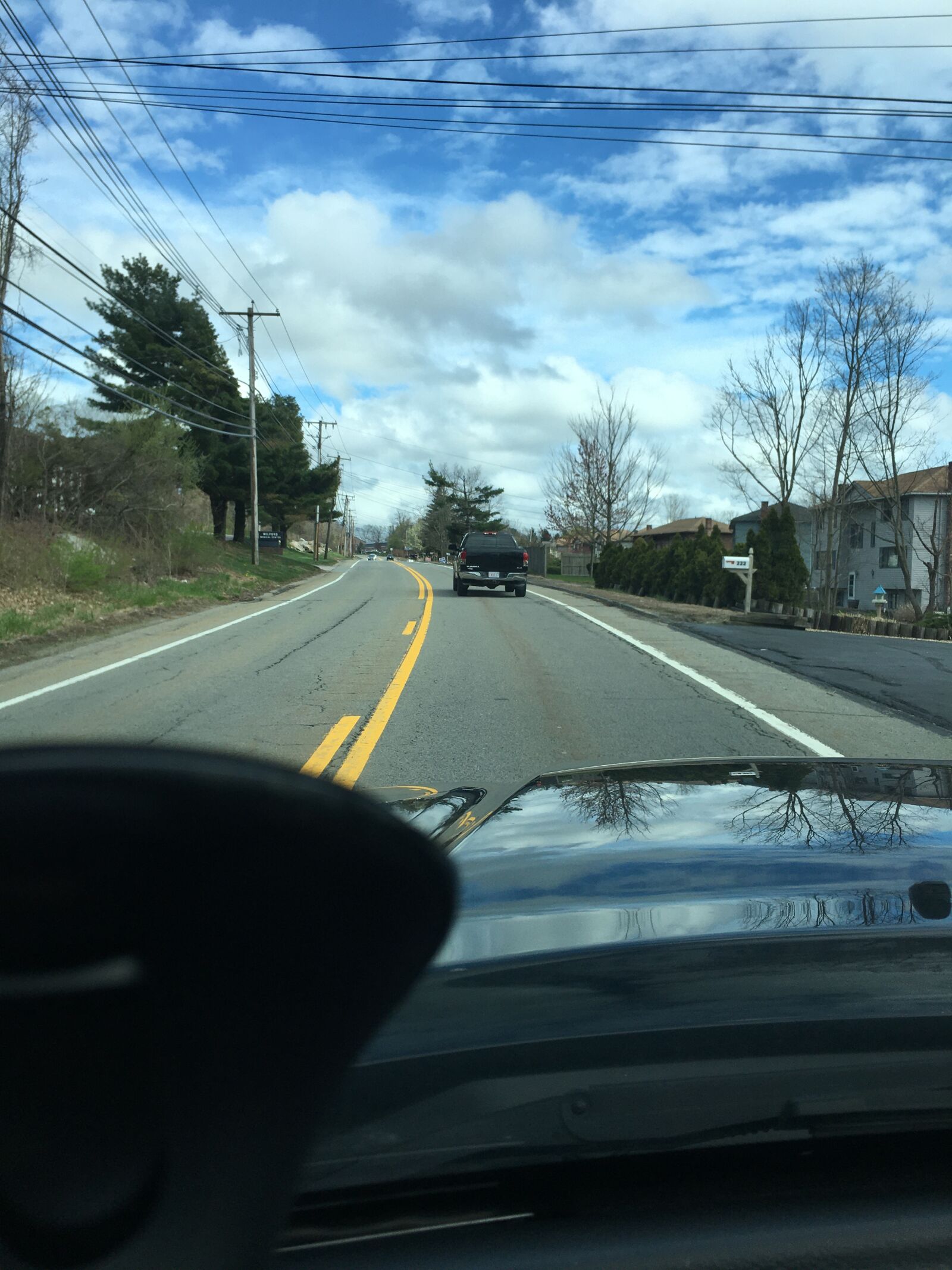 Apple iPhone 6s Plus sample photo. Driving, truck, road photography