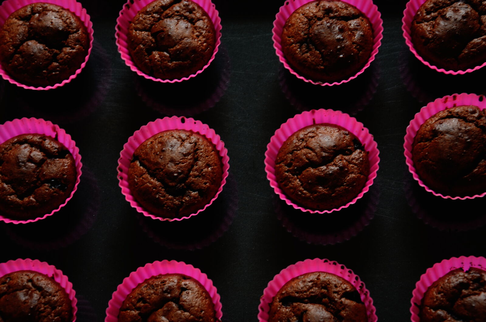 Nikon D5100 sample photo. Chocolate, muffin, pink photography