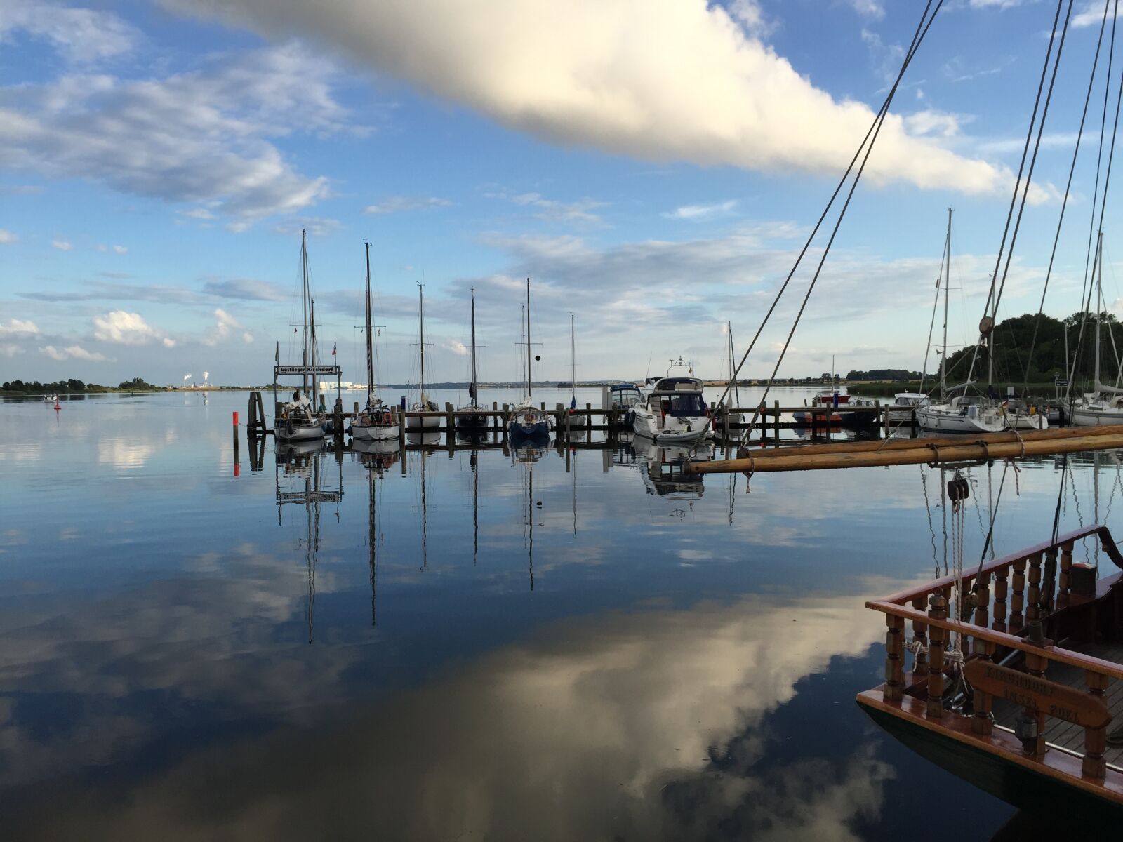 Apple iPhone 6 sample photo. Kirchdorf, insel poel, port photography