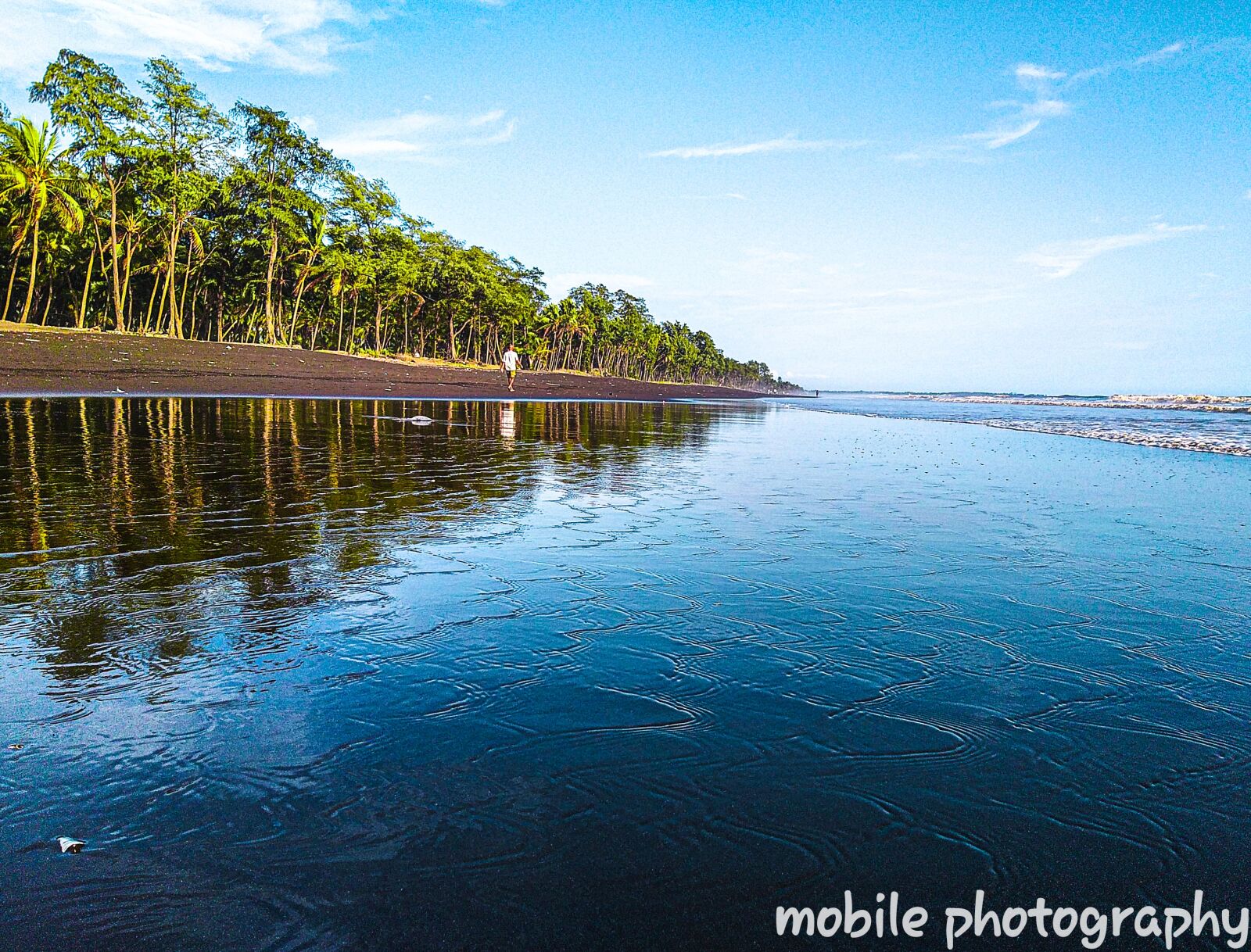 Samsung Galaxy A6+ sample photo. Beach, beachy, trees photography