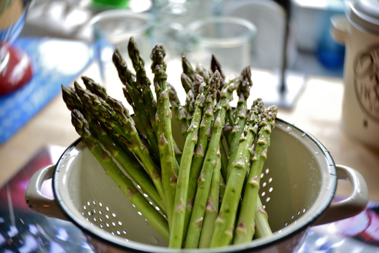 Nikon D600 sample photo. Asparagus, green, vegetable photography