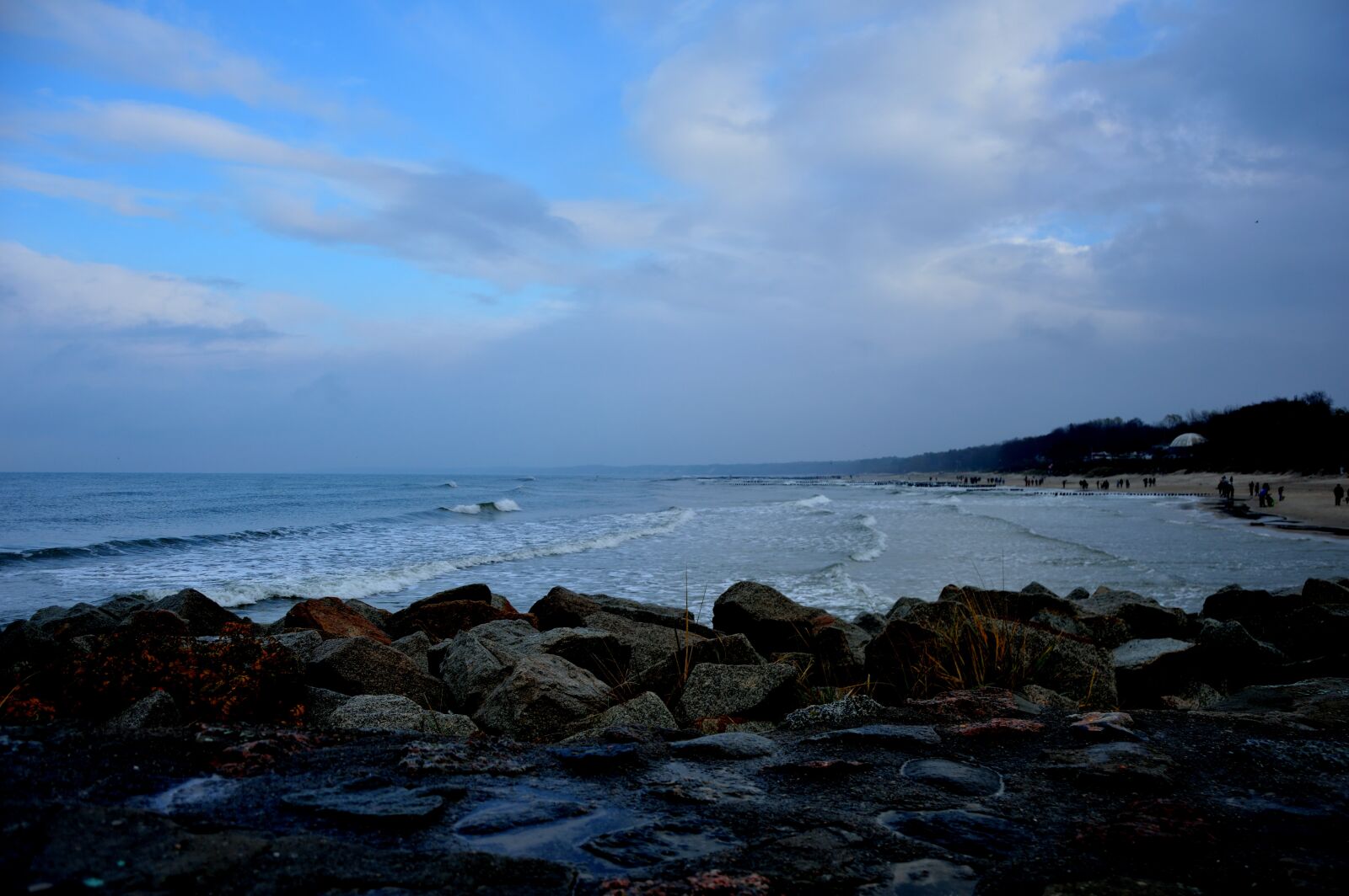 Nikon D3200 sample photo. Rocks, sky, sea photography