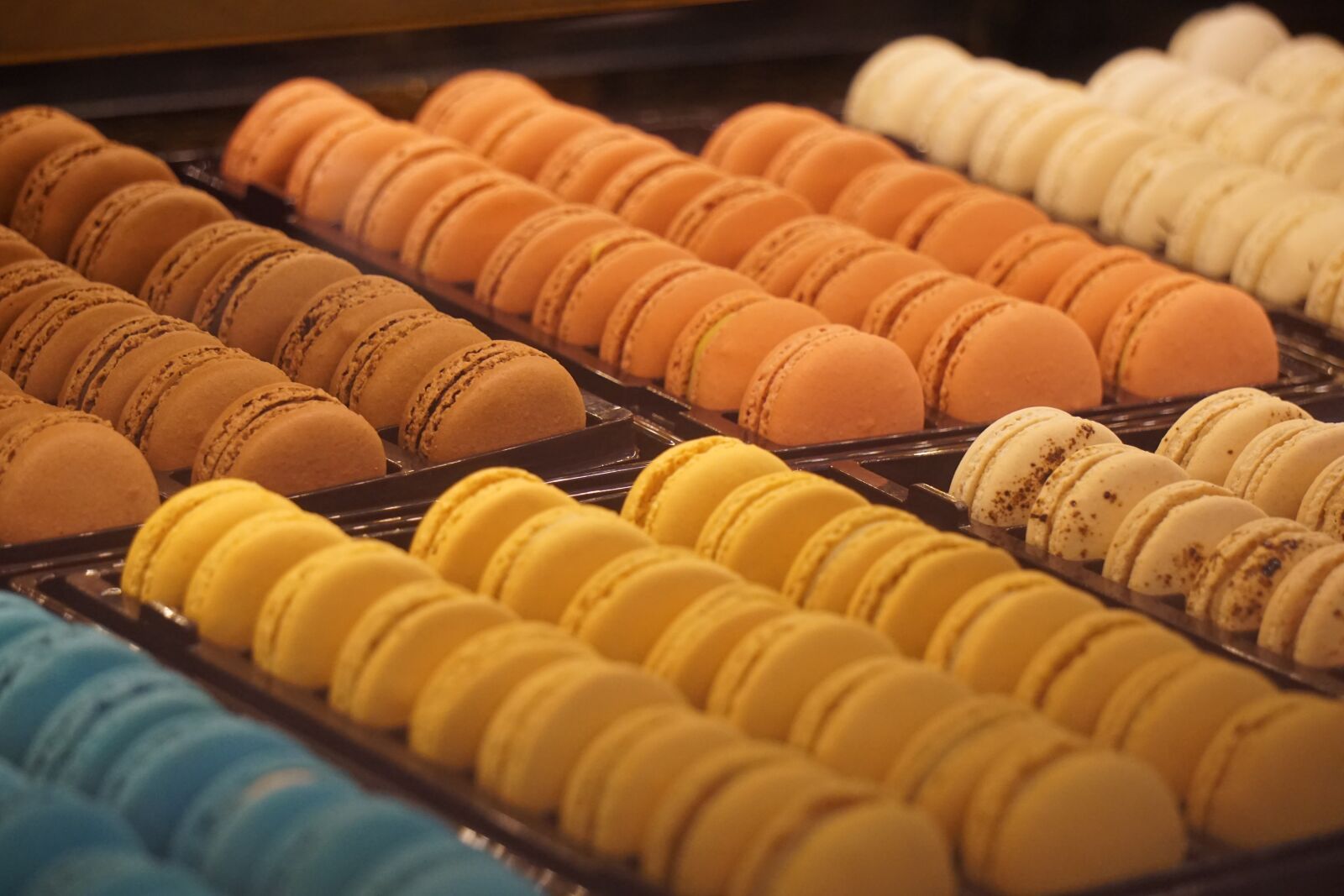 Sony E 55-210mm F4.5-6.3 OSS sample photo. Macaroon, sweet, cake photography