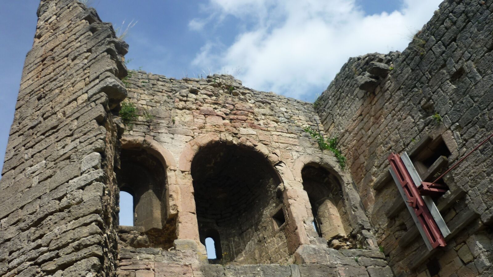 Panasonic Lumix DMC-FS6 sample photo. Burgruine, lobdeburg, cultural monument photography