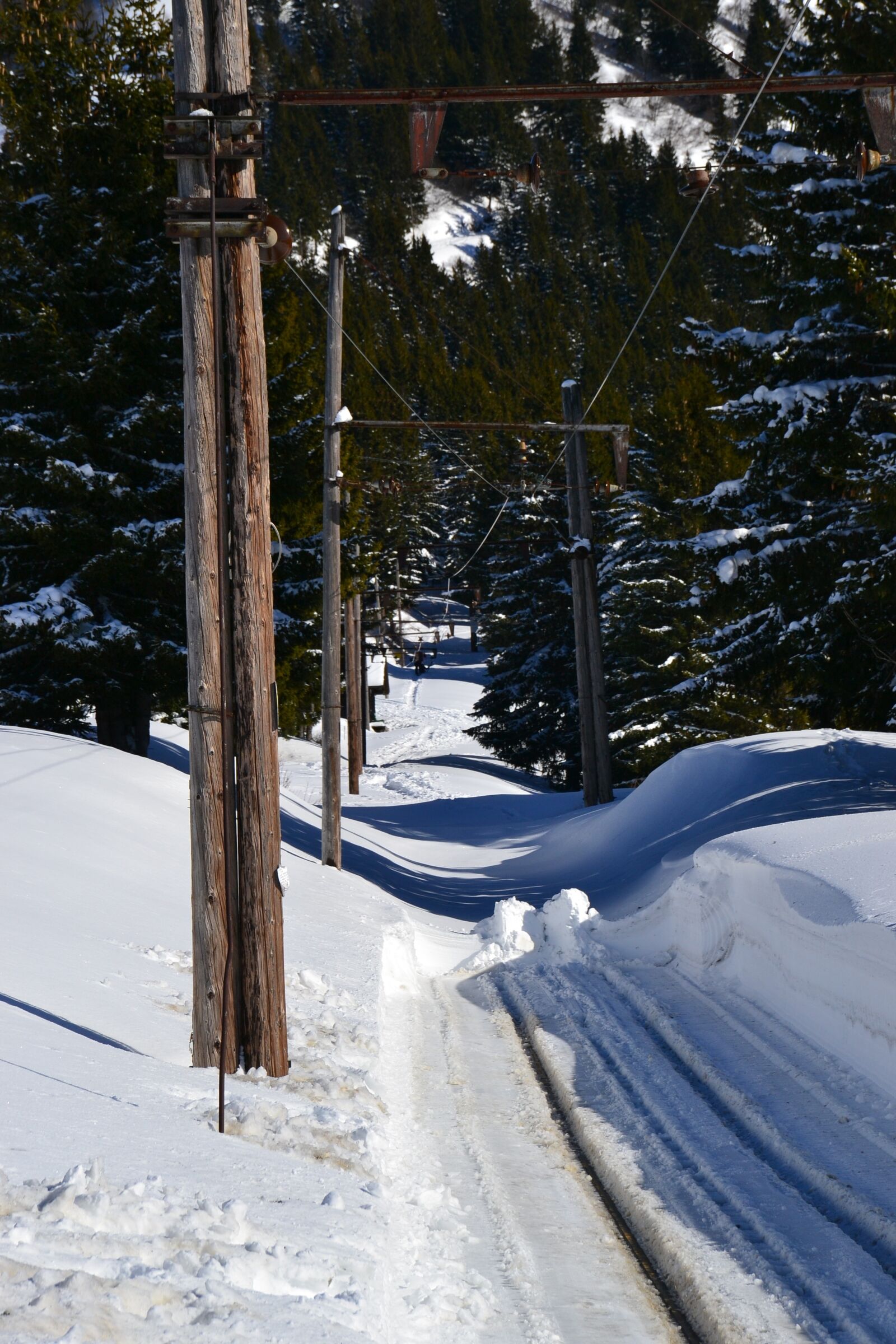 Nikon D3100 sample photo. Ski, alps, snow photography