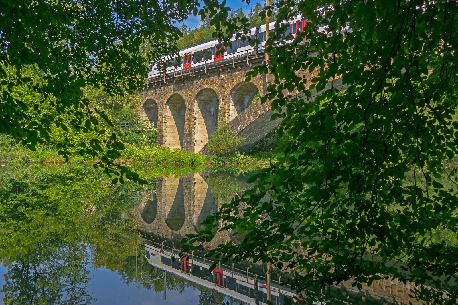 24-200mm F2.8 sample photo. Railway bridge, stone bridge photography