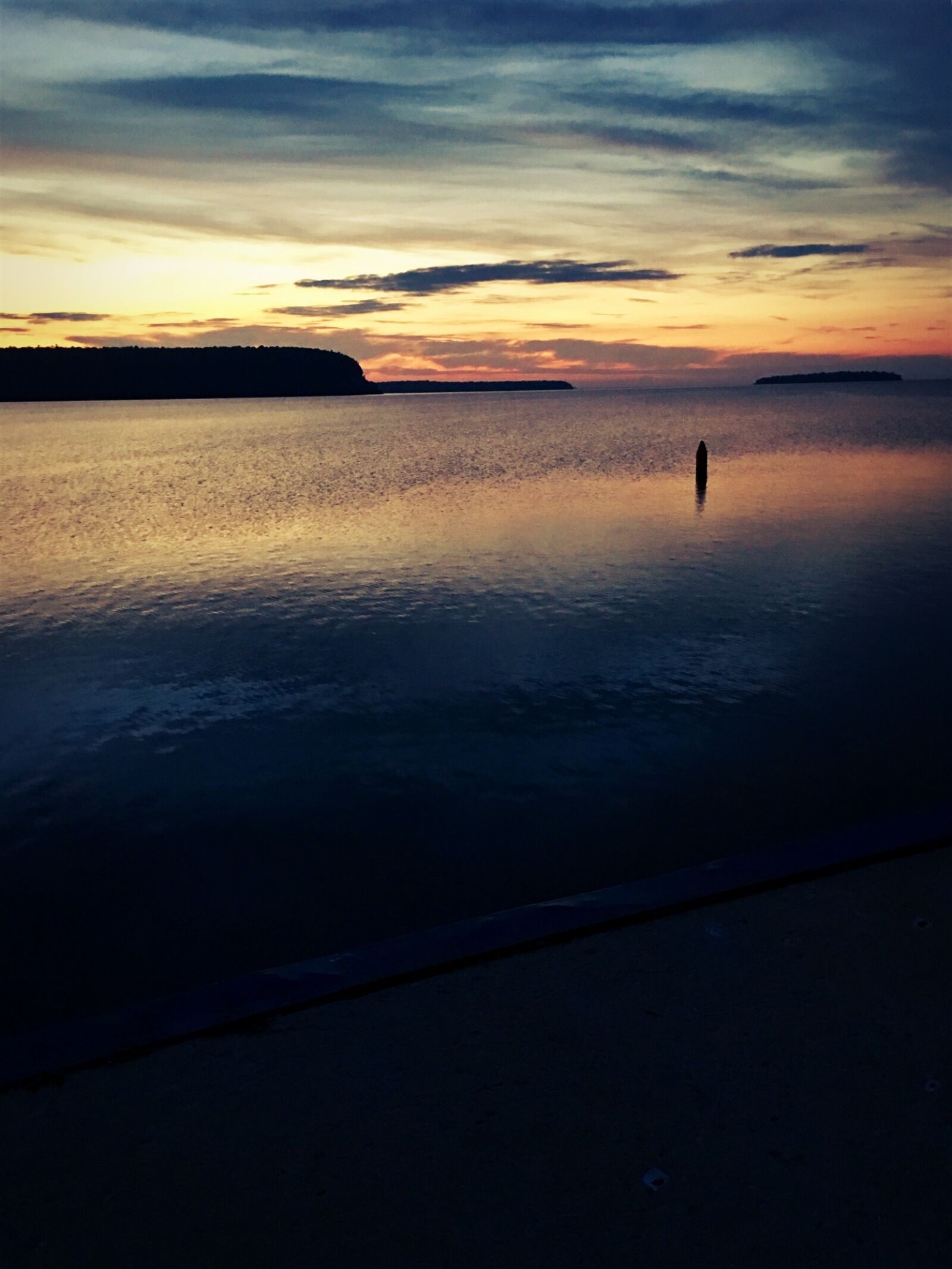 Apple iPhone 6s Plus sample photo. Lake, sunset, water photography