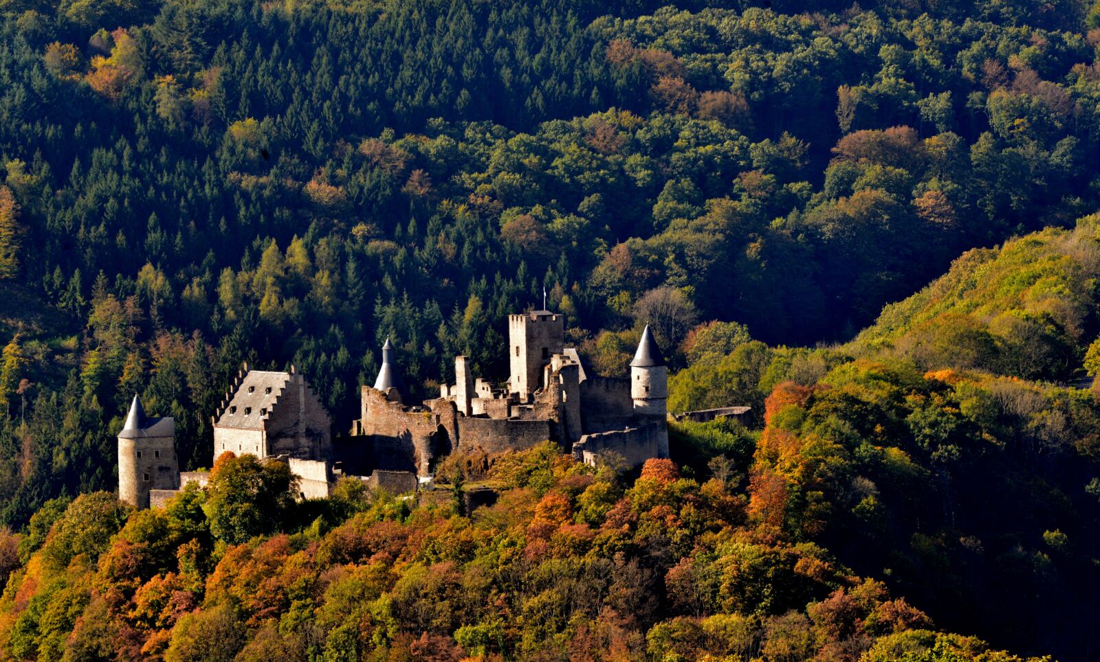 Nikon D600 sample photo. Castle, castle bourscheid, luxembourg photography