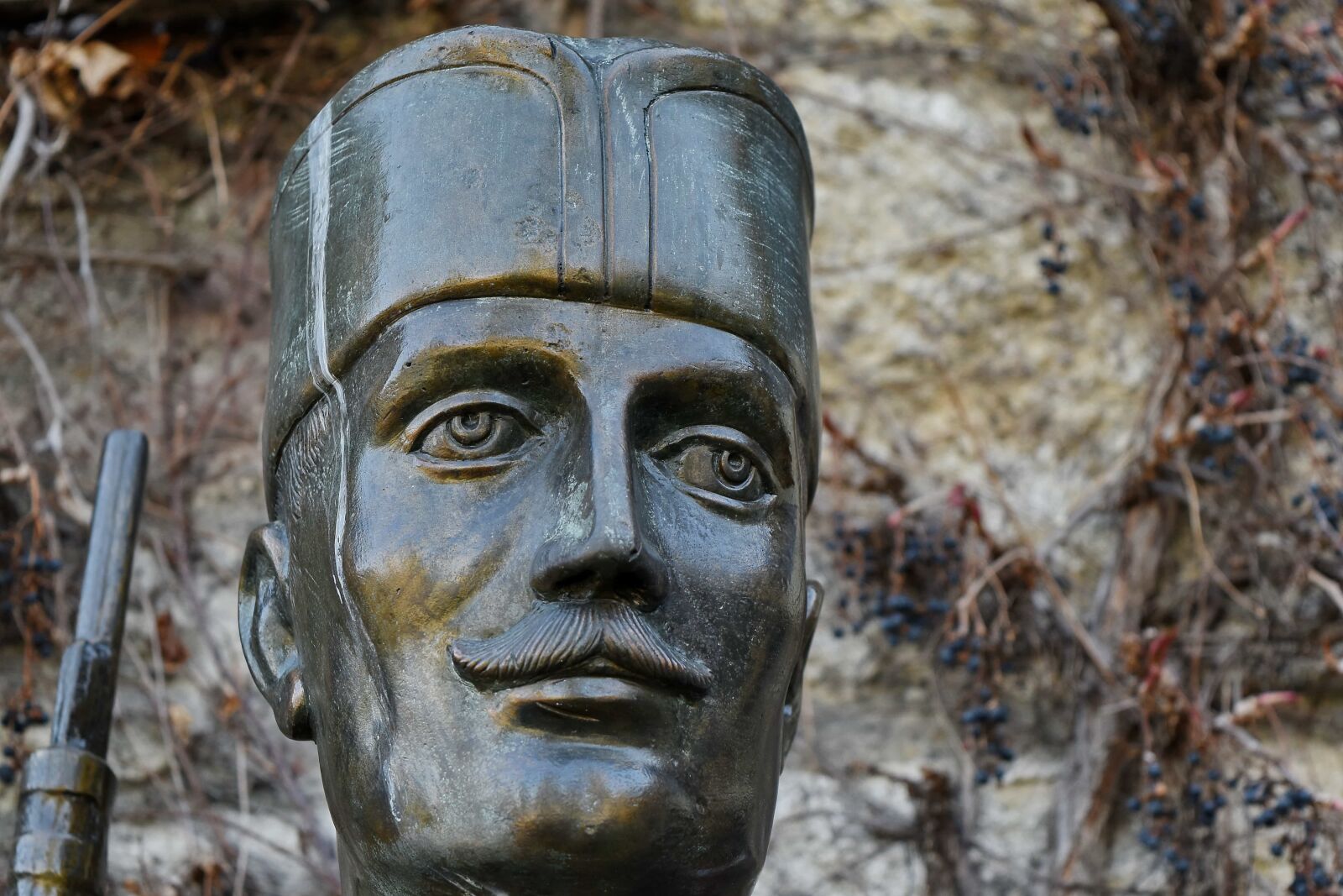 Nikon D5500 sample photo. Bronze, soldier, sculpture, statue photography