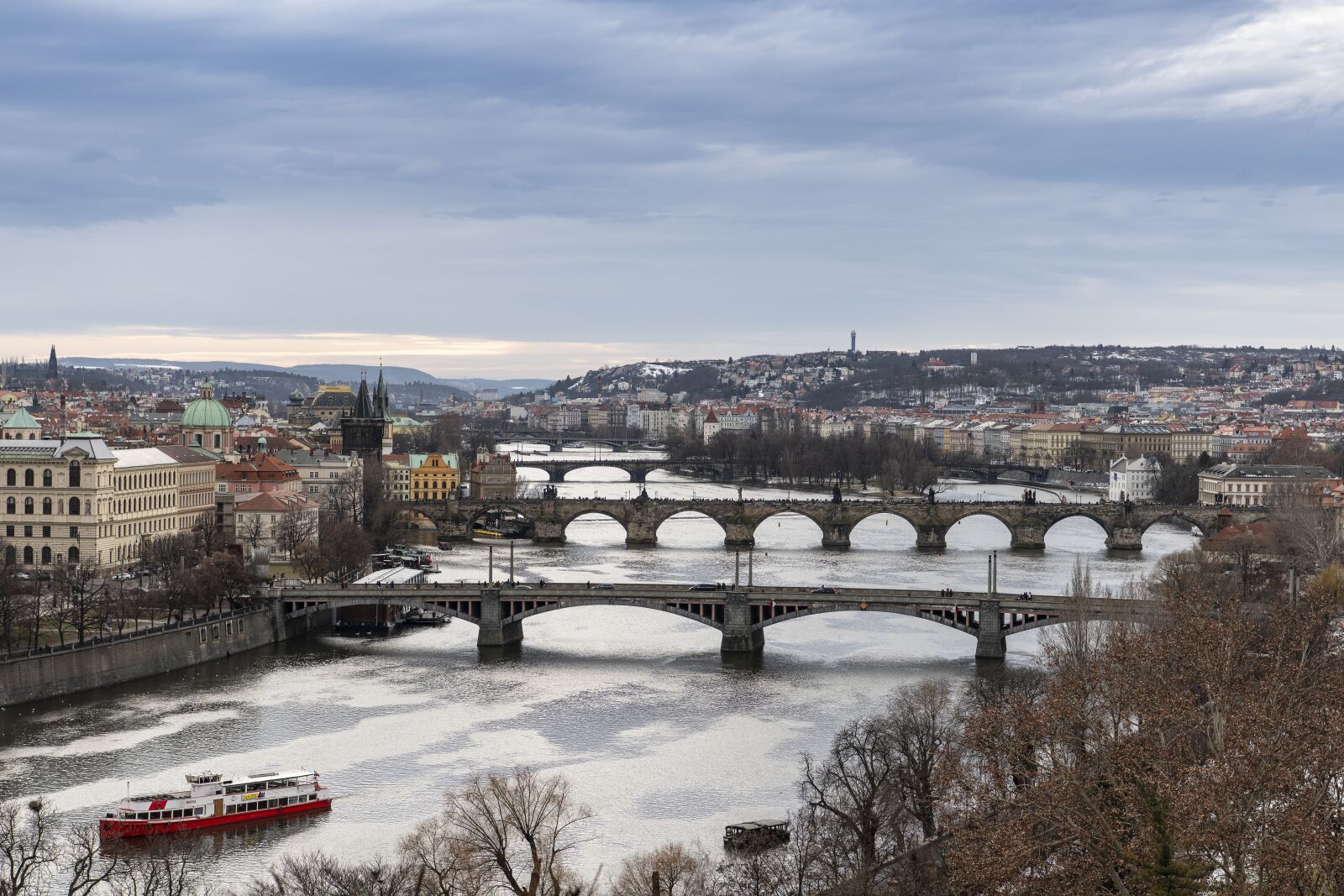 Nikon D850 sample photo. Prague, river, czech republic photography