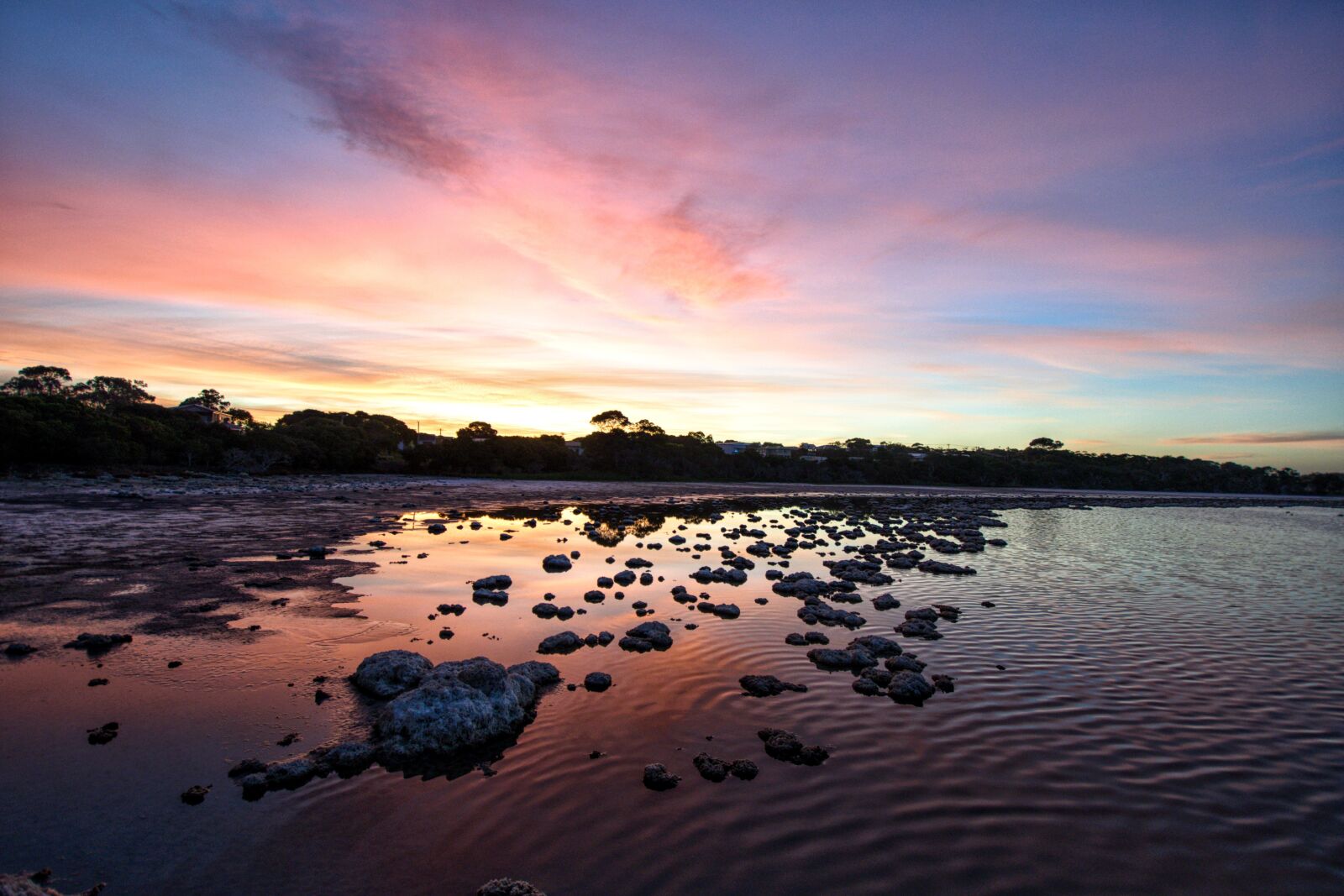 Nikon D3300 sample photo. Sunset, reflection, sky photography