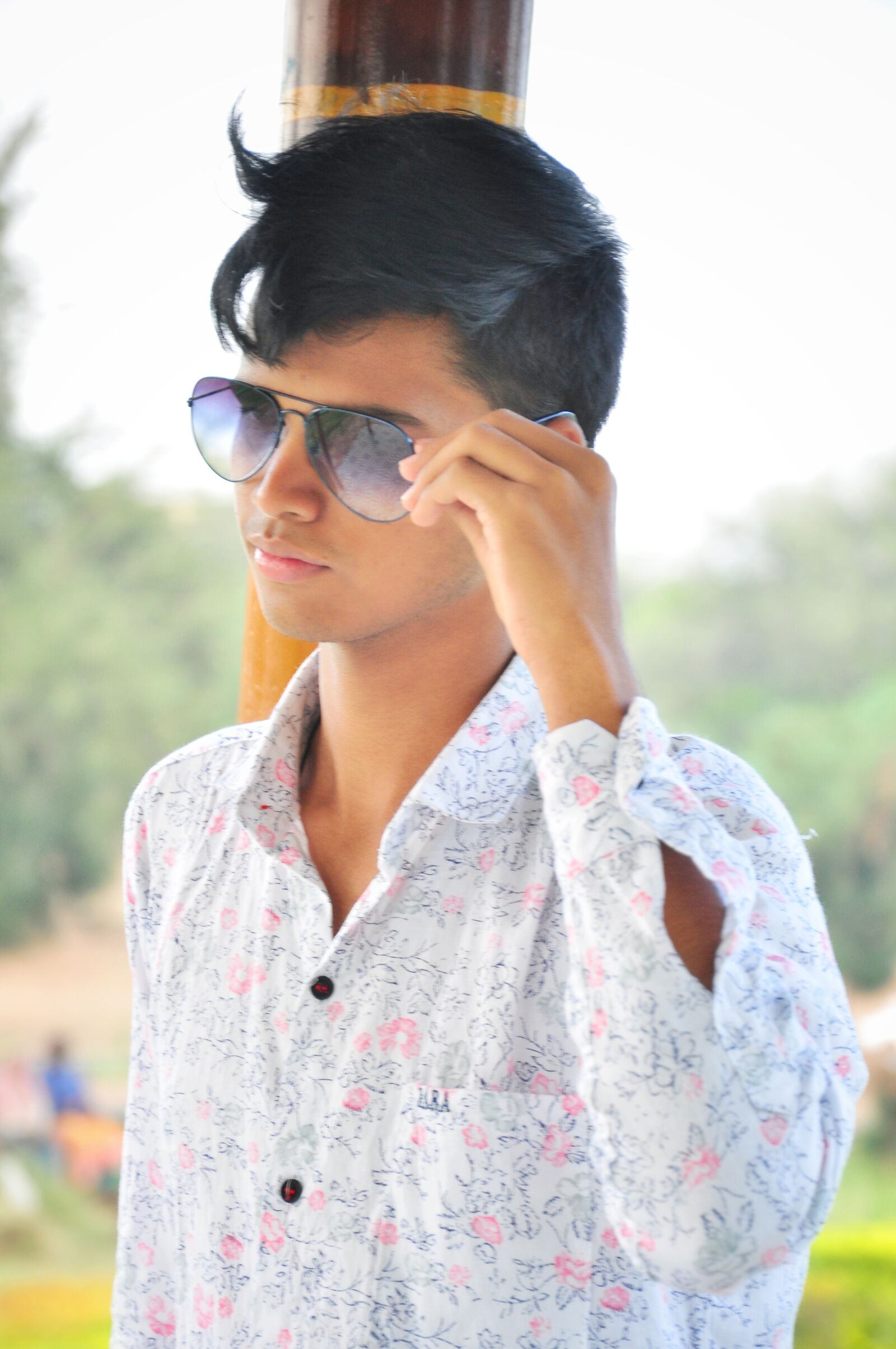 Nikon D90 sample photo. Model, closeup, mumbai photography