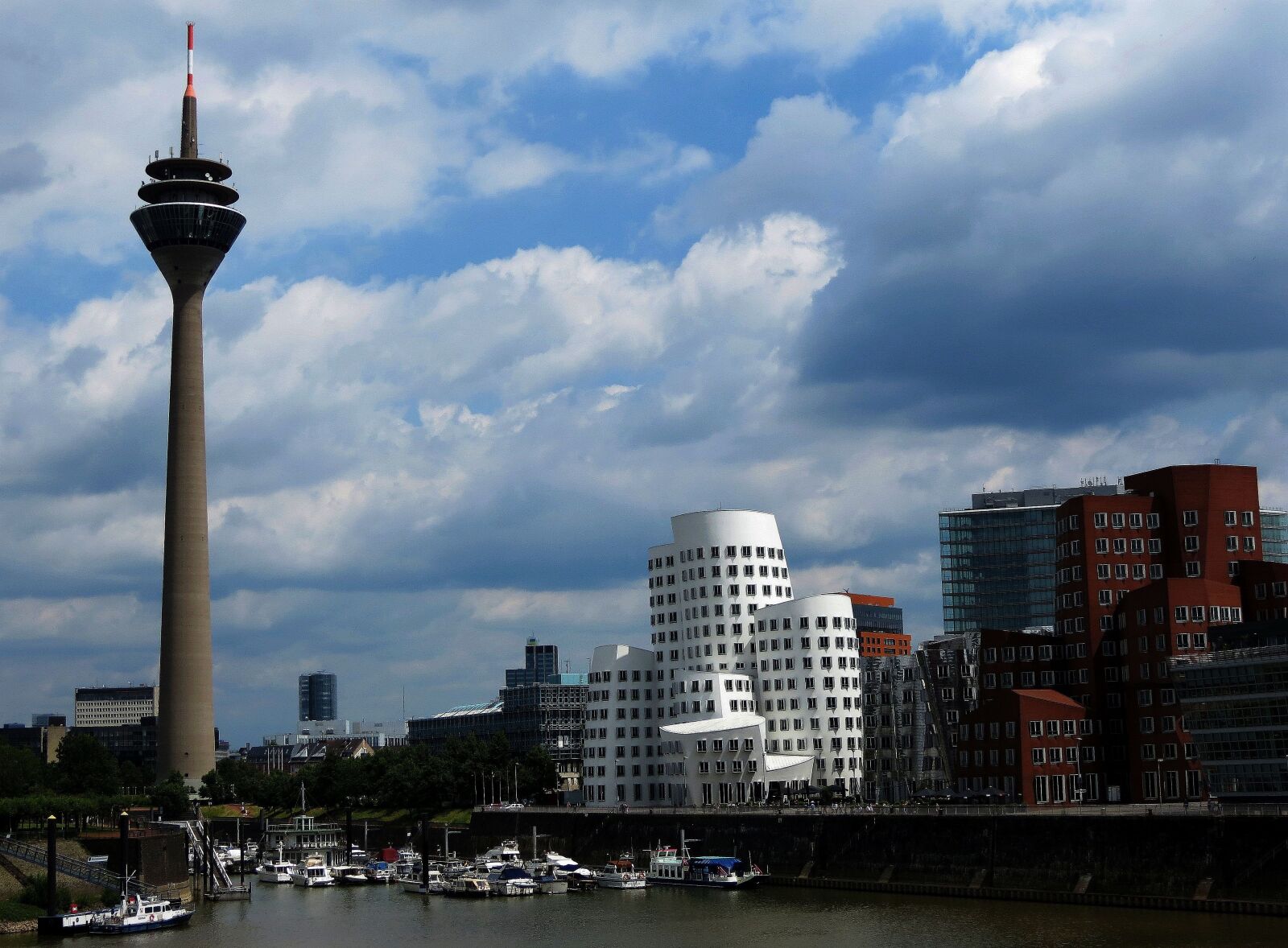 Canon PowerShot SX40 HS sample photo. Rhine, germany, tower photography