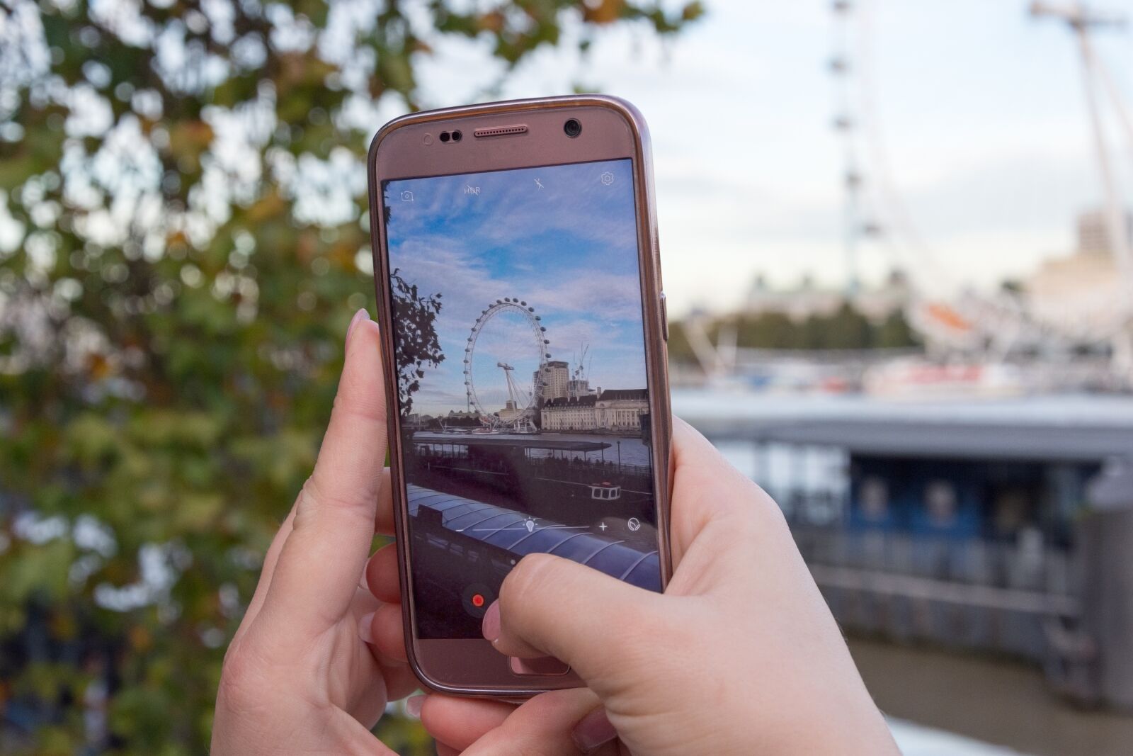 Nikon D7200 sample photo. Smartphone, photography, london eye photography