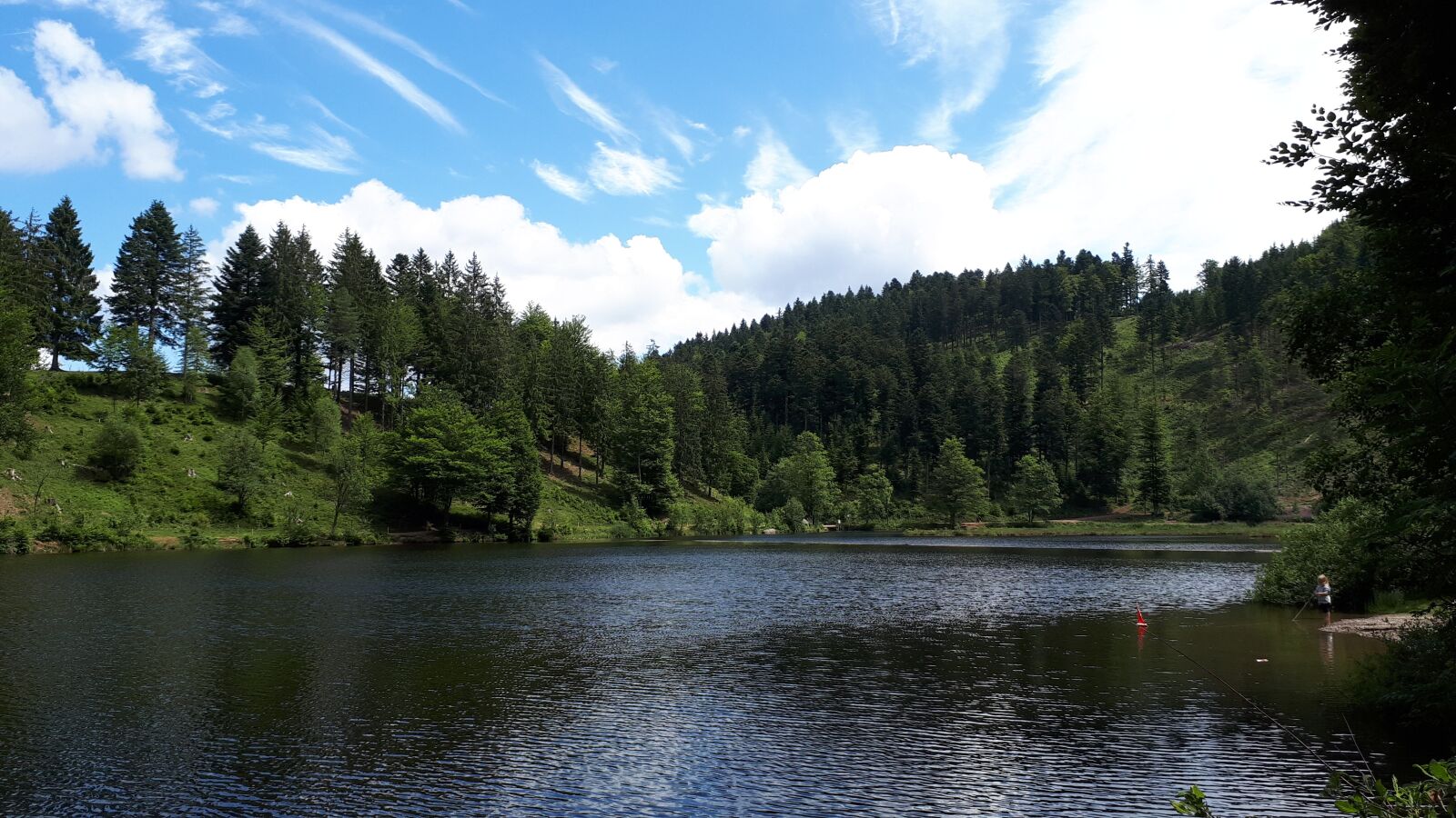 Samsung Galaxy A5(2017) sample photo. Nuns matt pond lake photography