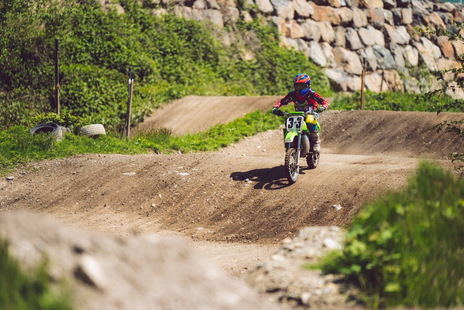 Nikon D750 sample photo. Motorcycle, cross, motocross photography