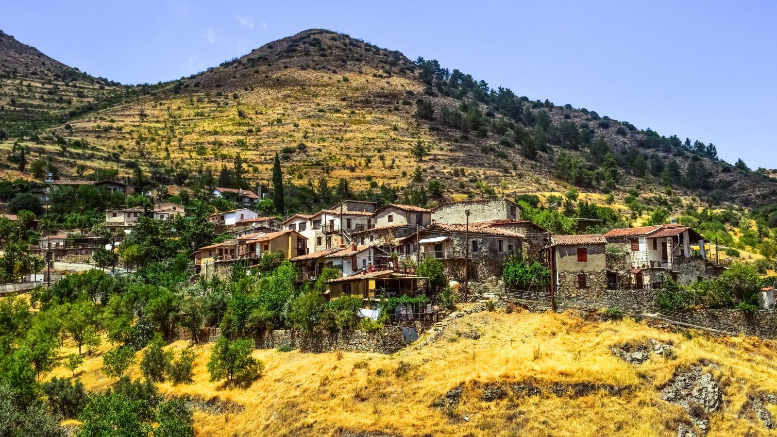 Nikon D3300 sample photo. Village, mountains, landscape photography