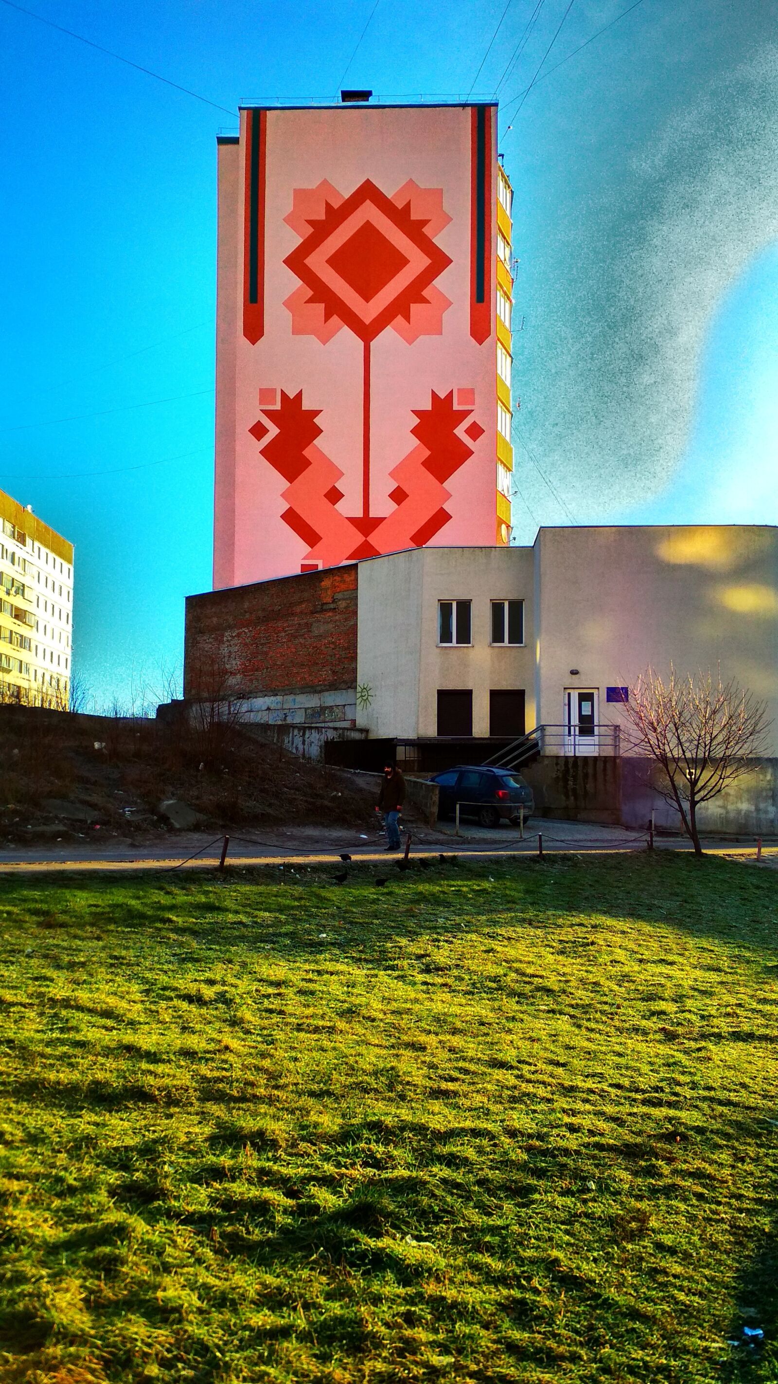 Xiaomi Redmi 4X sample photo. Sky, mural, hdr photography