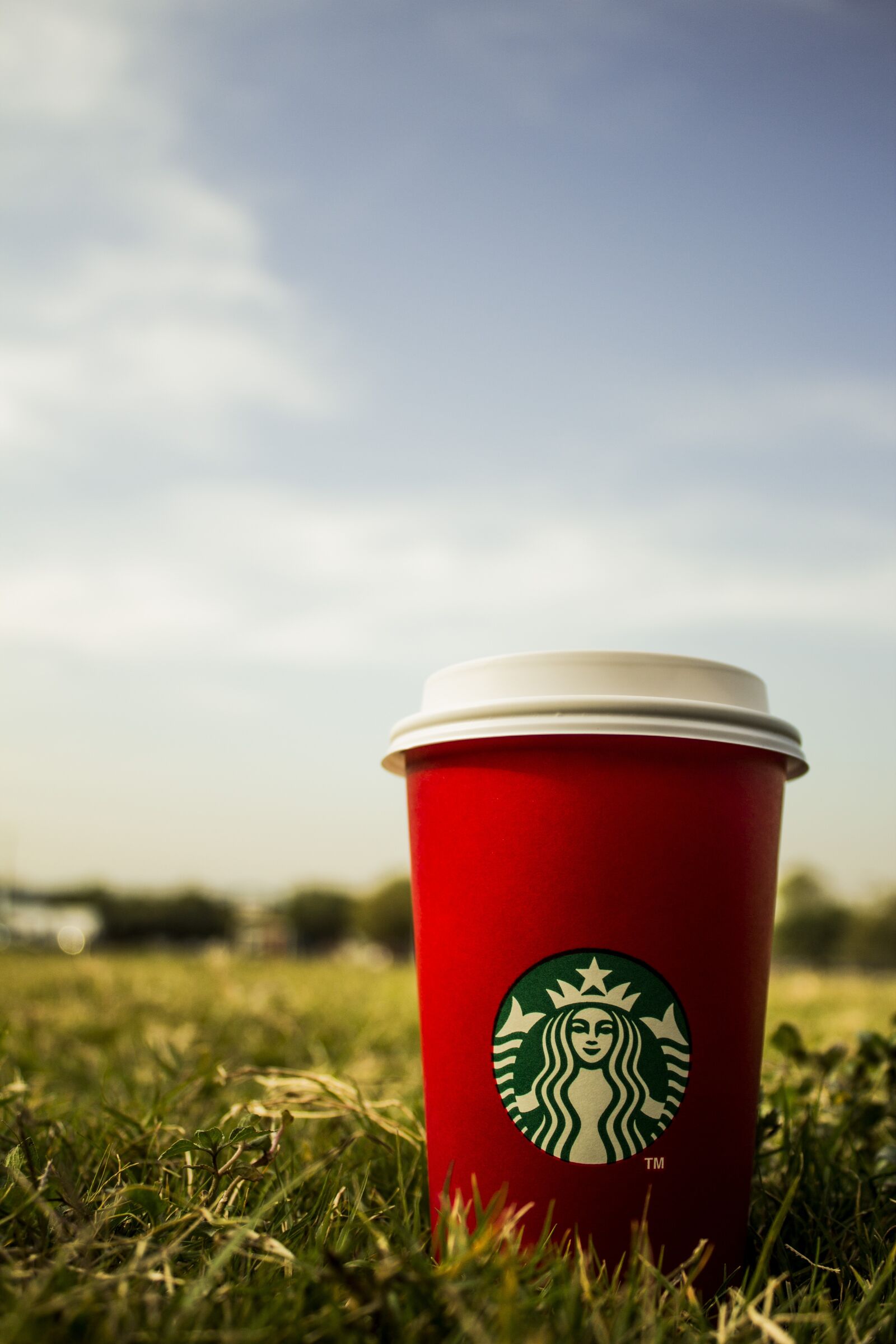 Canon EOS 600D (Rebel EOS T3i / EOS Kiss X5) sample photo. Starbucks, coffee, lawn photography