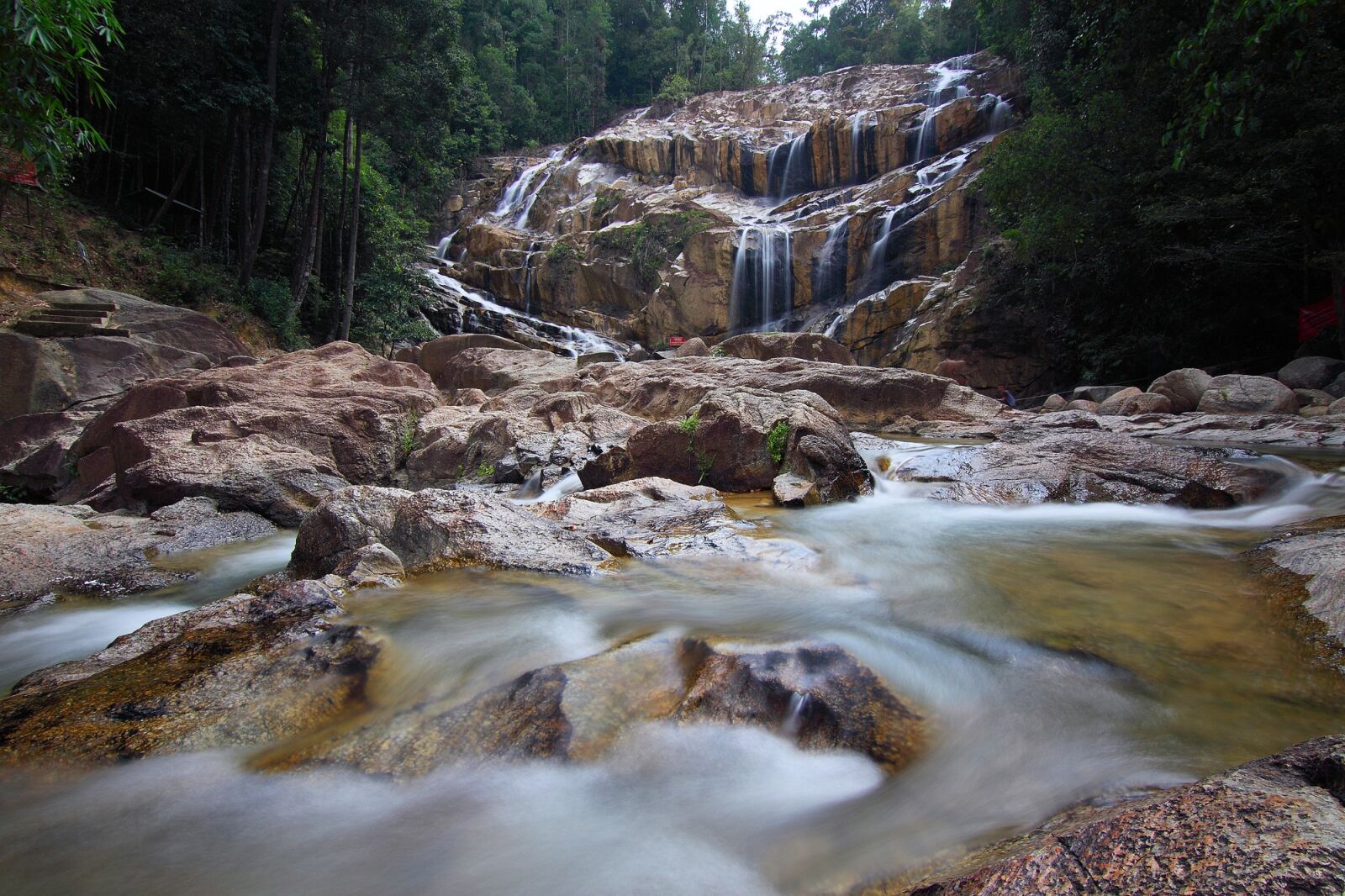 Canon EOS 50D sample photo. Waterfall, kuantan, waterscape photography