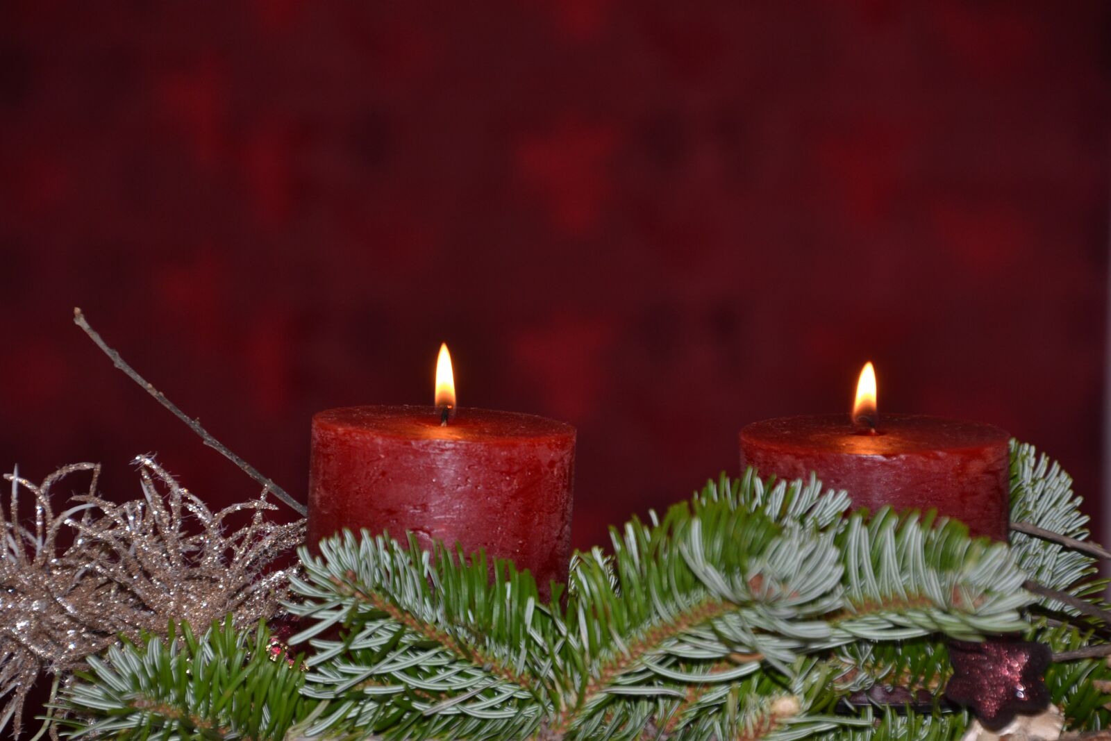 Nikon D3100 sample photo. Advent, advent wreath, candles photography